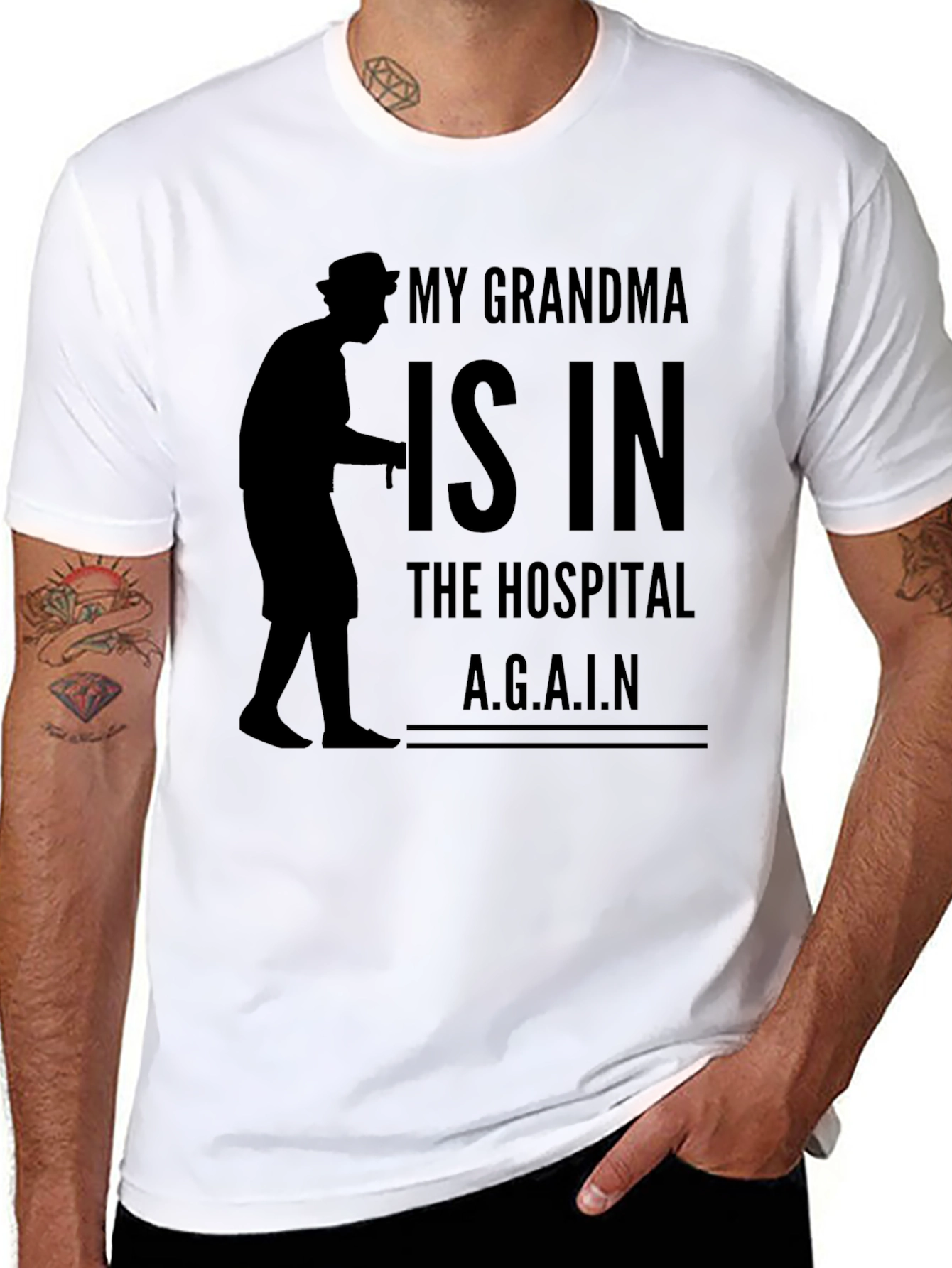 My Grandma Is In The Hospital T-Shirt