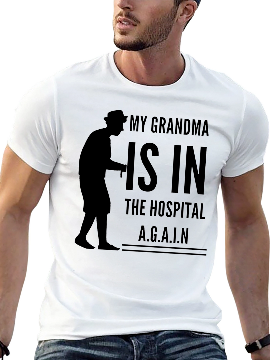 My Grandma Is In The Hospital T-Shirt