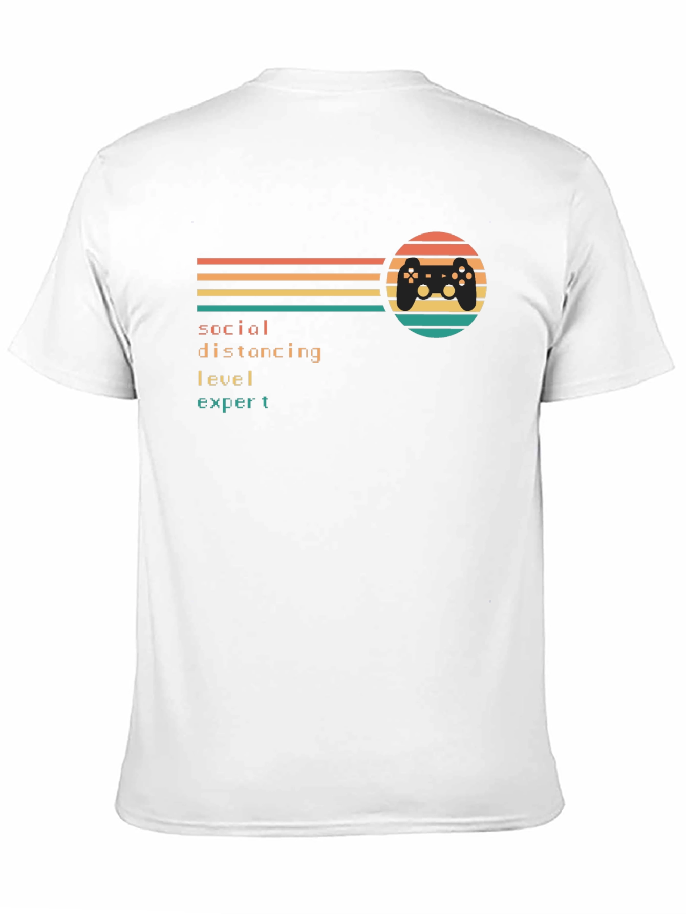 Social Distancing Expert Gamer Tee