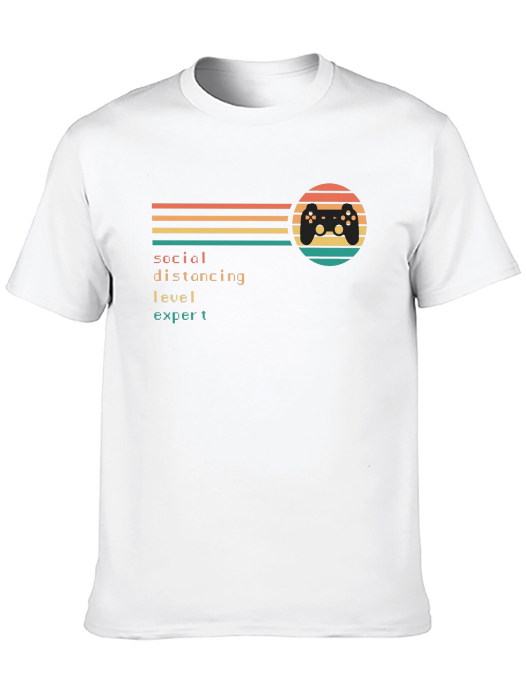 Social Distancing Expert Gamer Tee