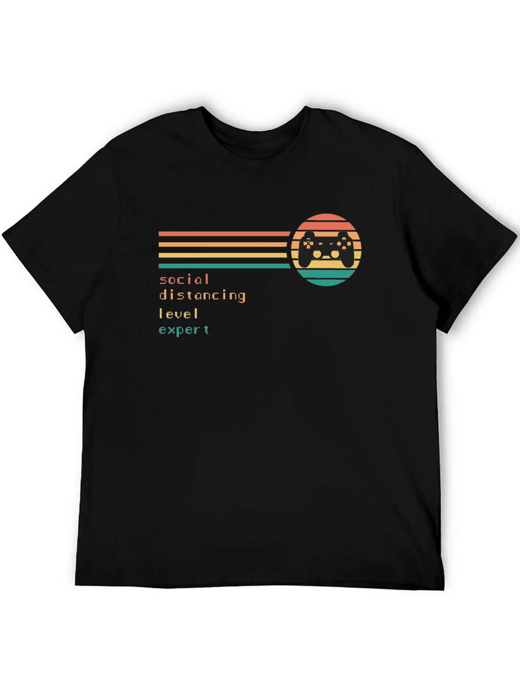 Social Distancing Expert Gamer Tee