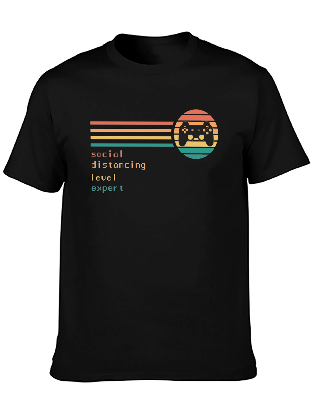 Social Distancing Expert Gamer Tee