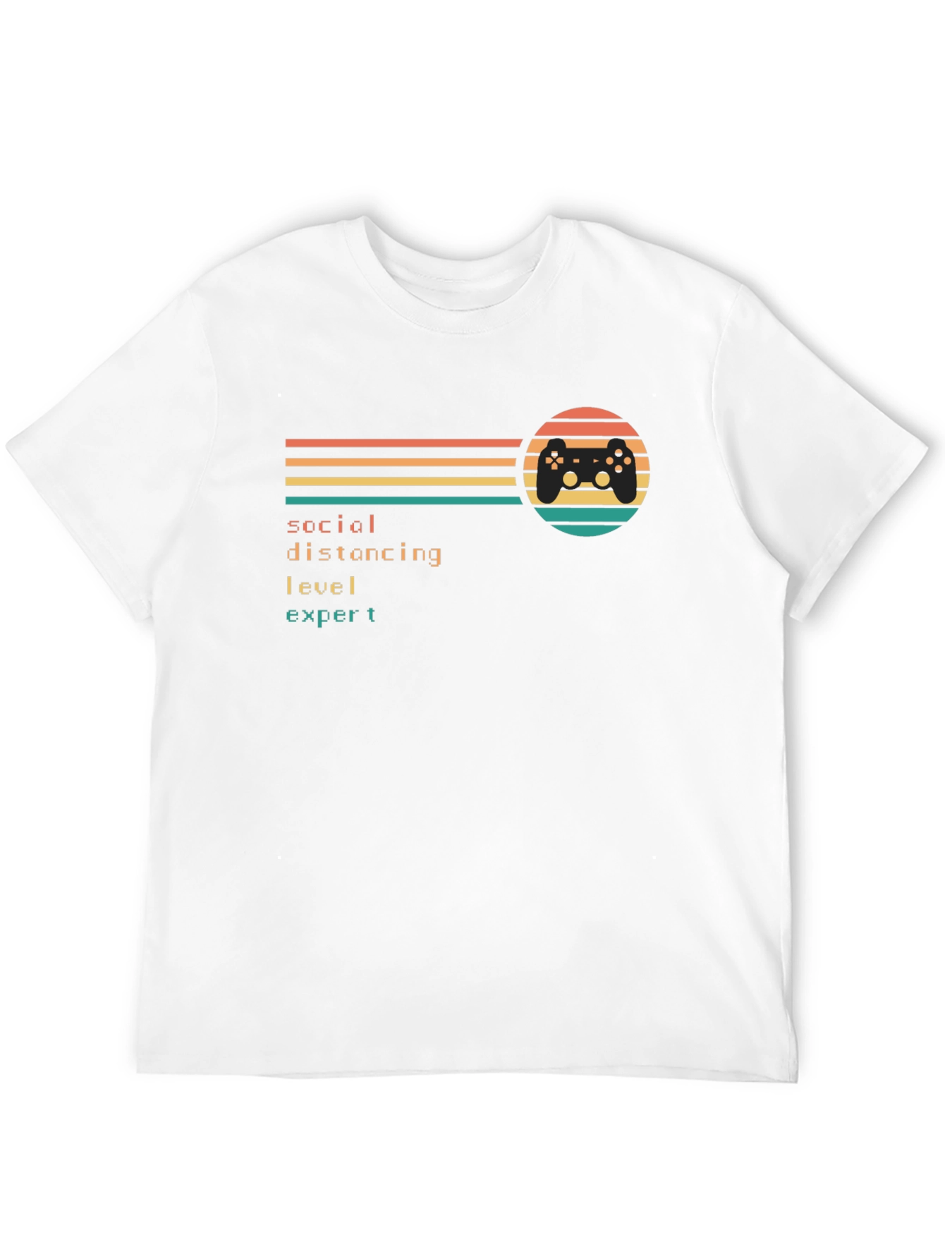 Social Distancing Expert Gamer Tee