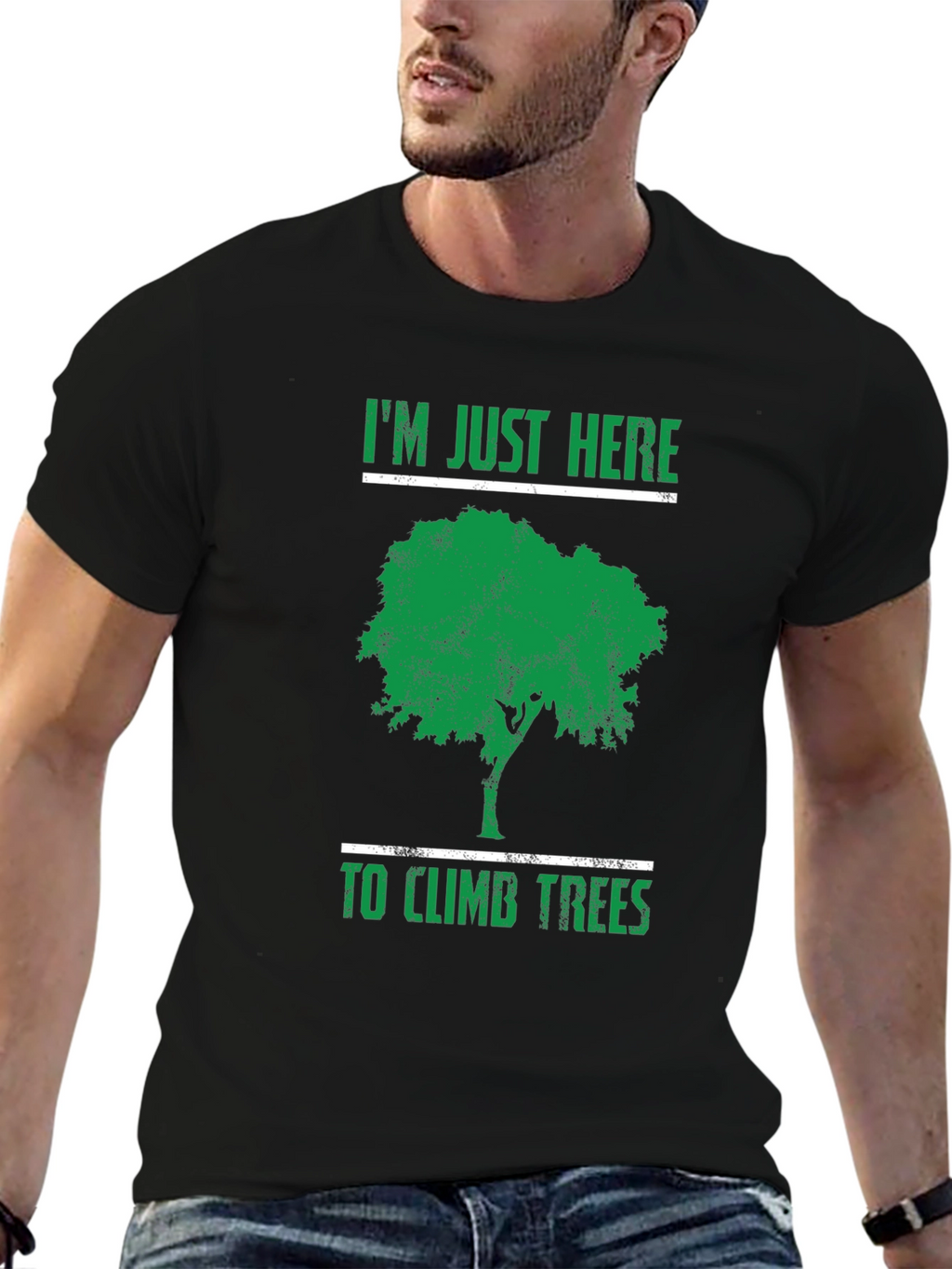Tree Climbing Graphic Tee - Nature Lover T-Shirt