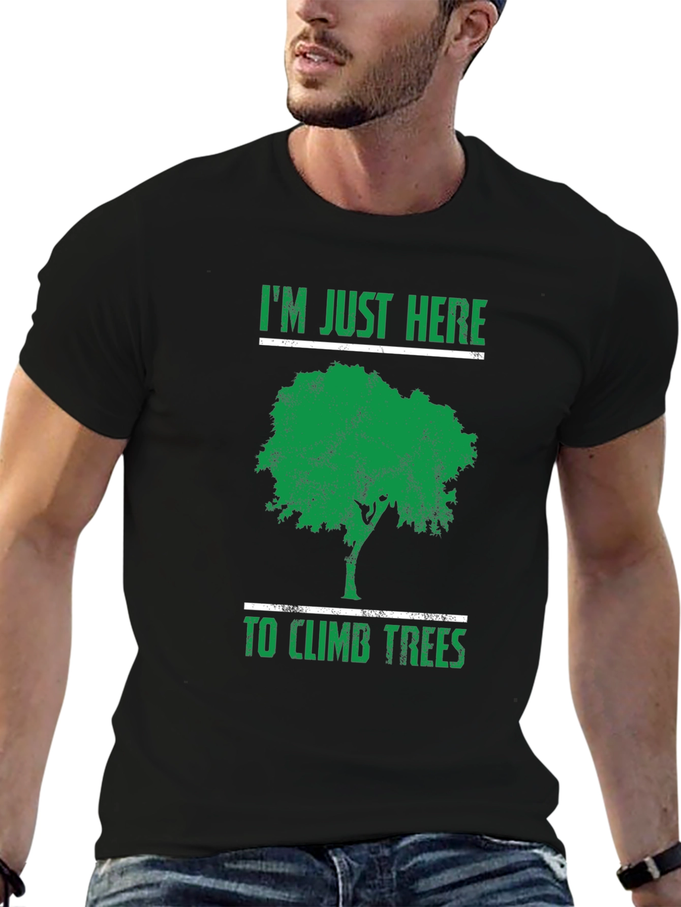 Tree Climbing Graphic Tee - Nature Lover T-Shirt