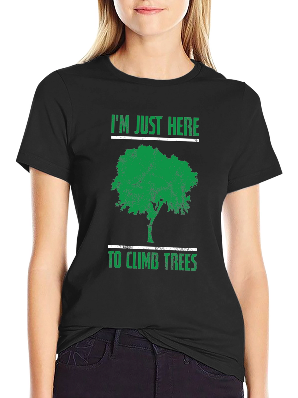 Tree Climbing Graphic Tee - Nature Lover T-Shirt