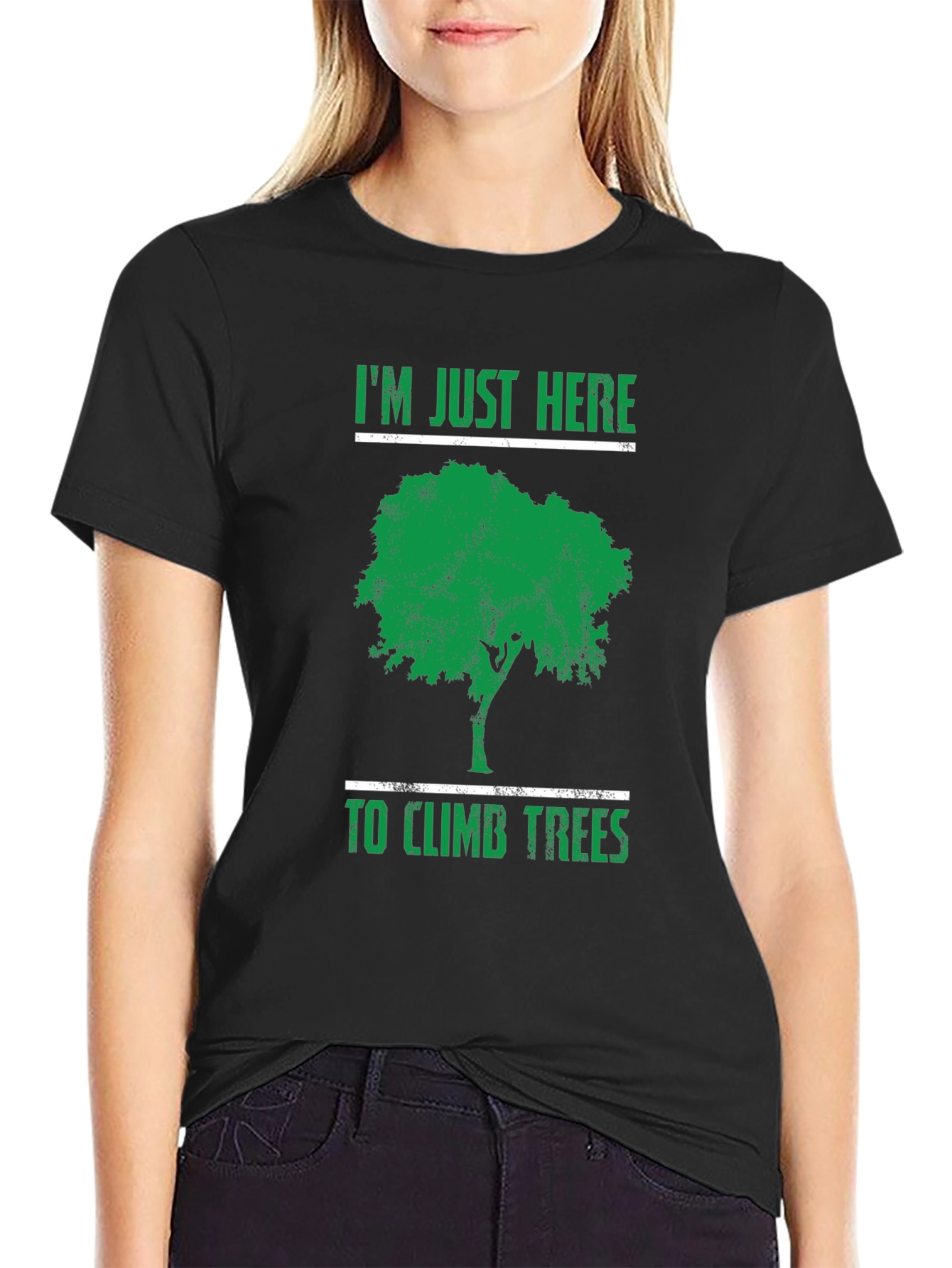 Tree Climbing Graphic Tee - Nature Lover T-Shirt