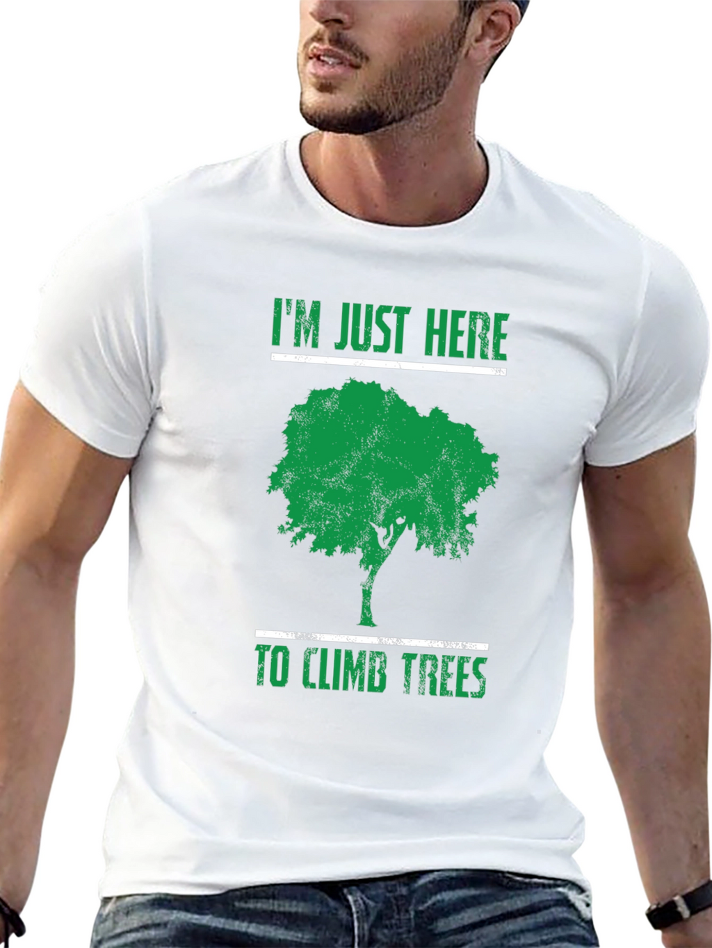 Tree Climbing Graphic Tee - Nature Lover T-Shirt