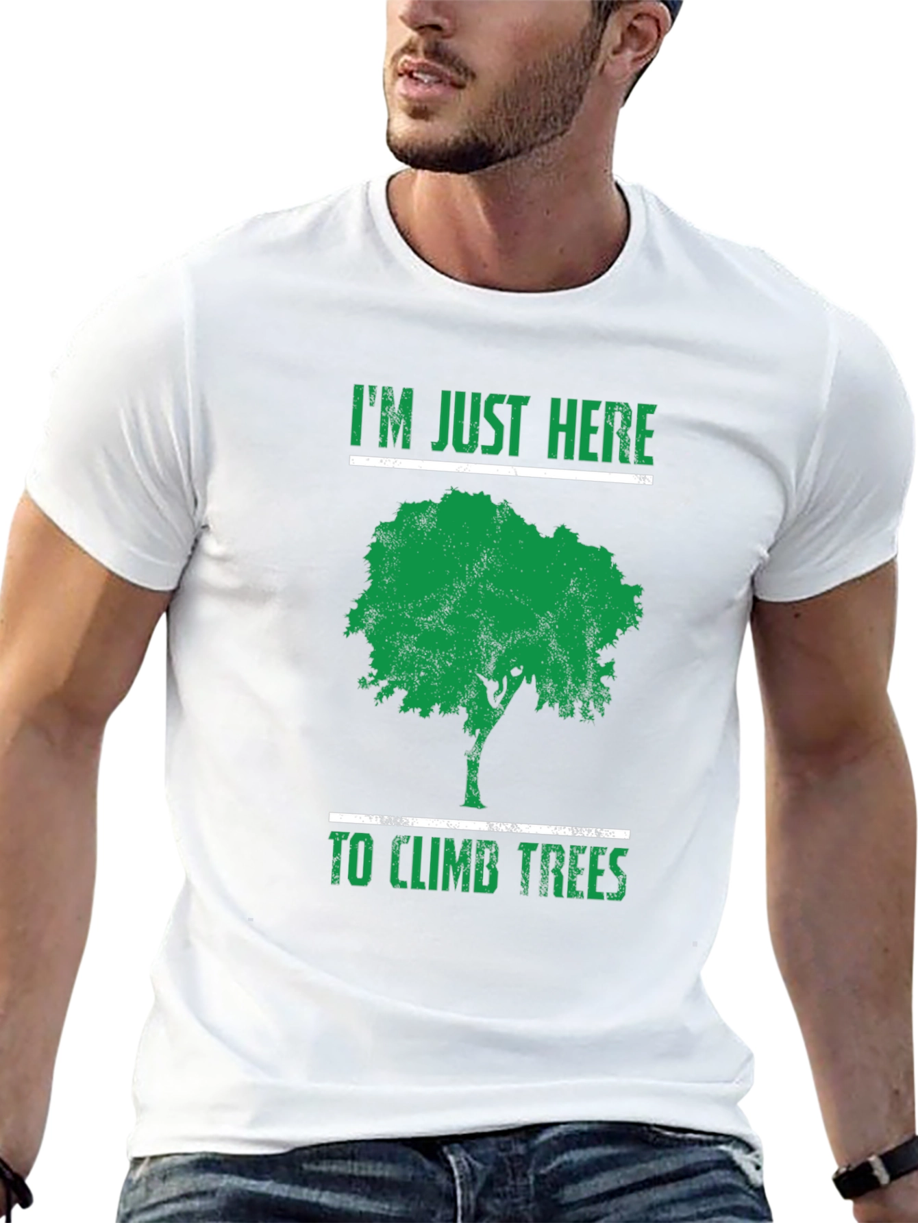 Tree Climbing Graphic Tee - Nature Lover T-Shirt