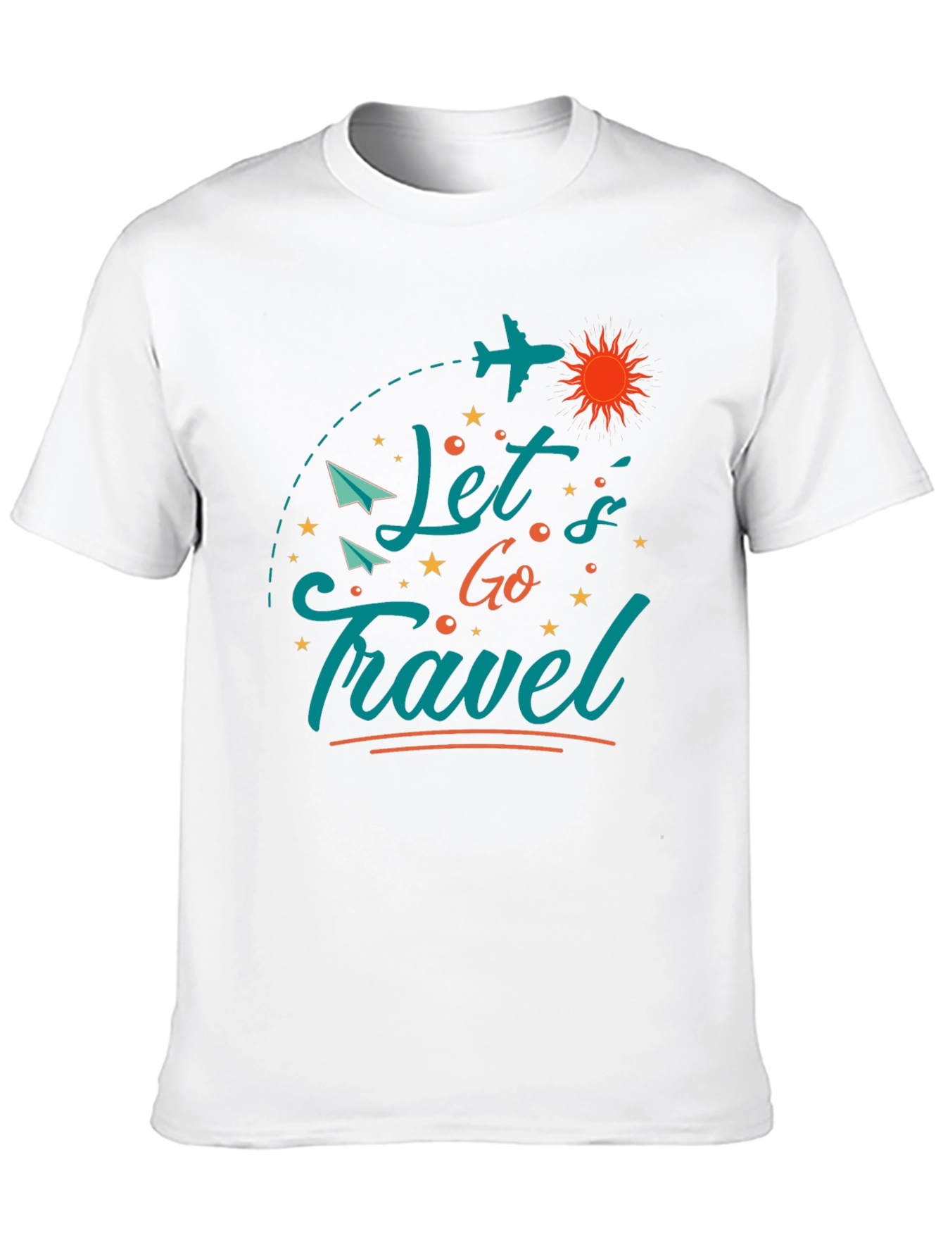 Lets Go Travel Graphic Tee