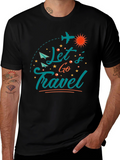 Lets Go Travel Graphic Tee