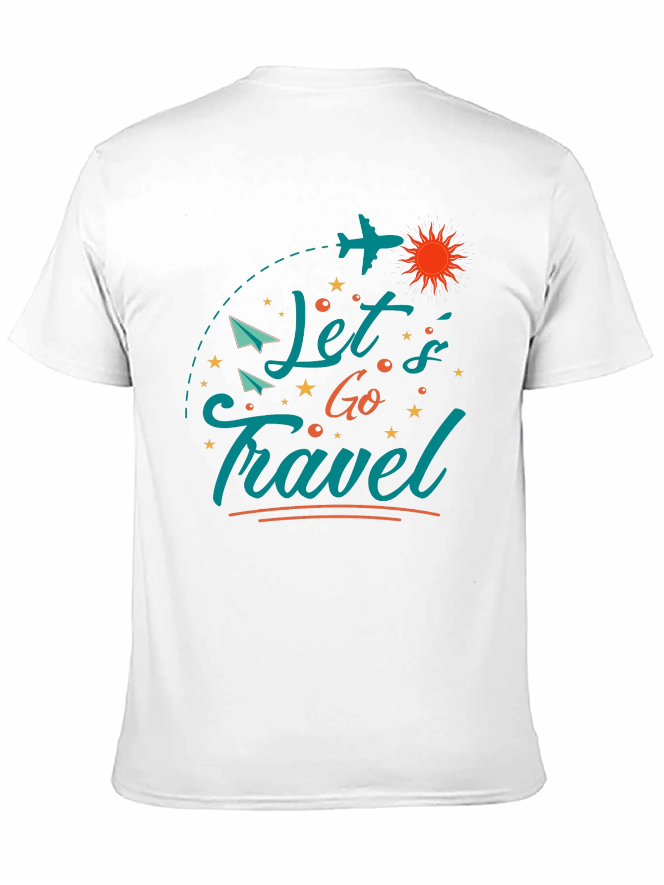 Lets Go Travel Graphic Tee