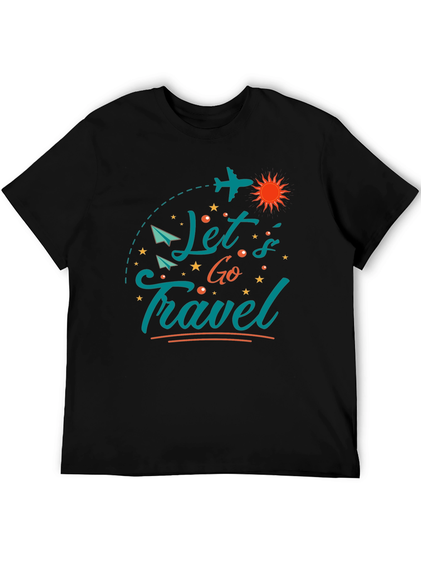 Lets Go Travel Graphic Tee