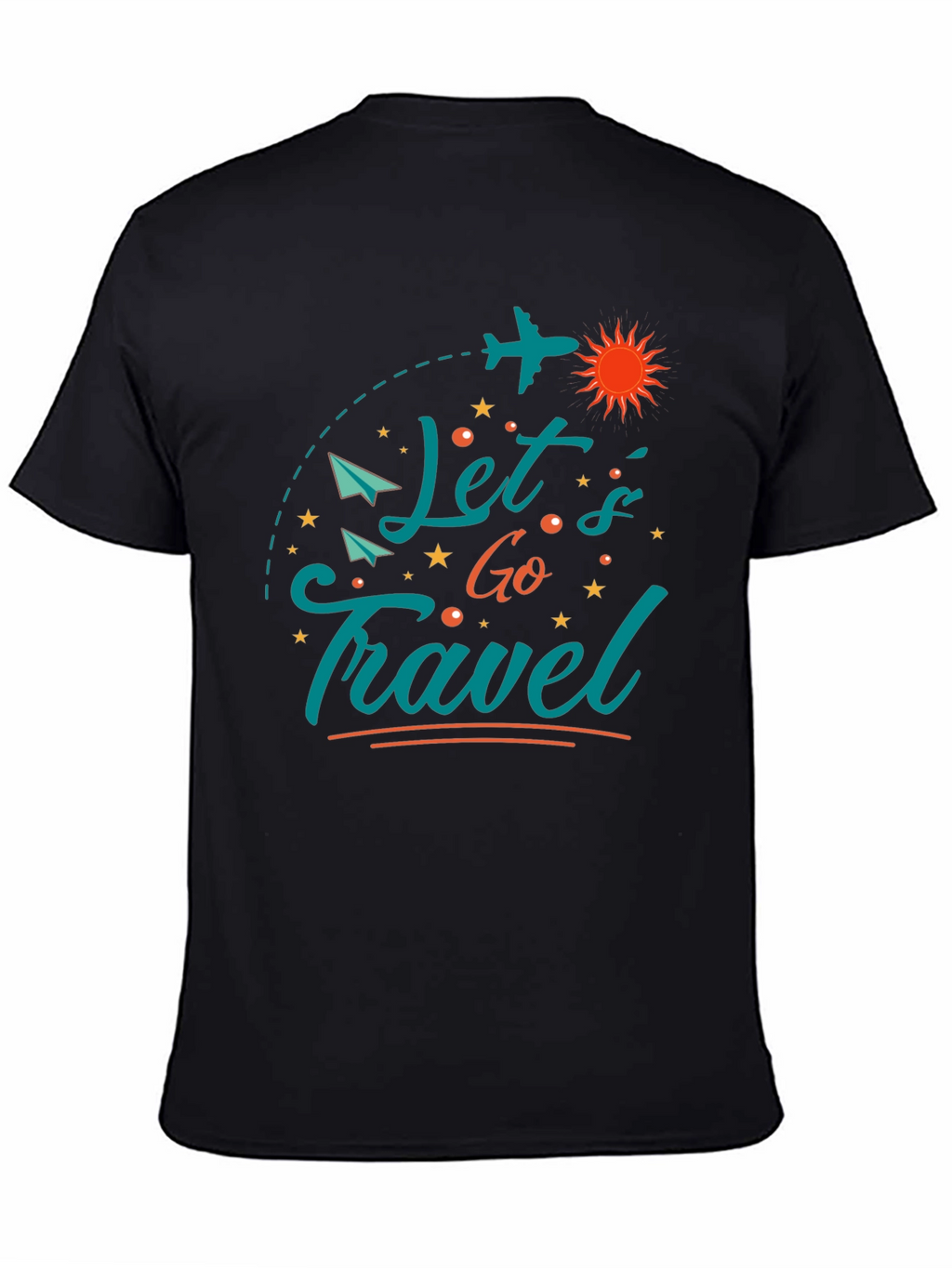 Lets Go Travel Graphic Tee
