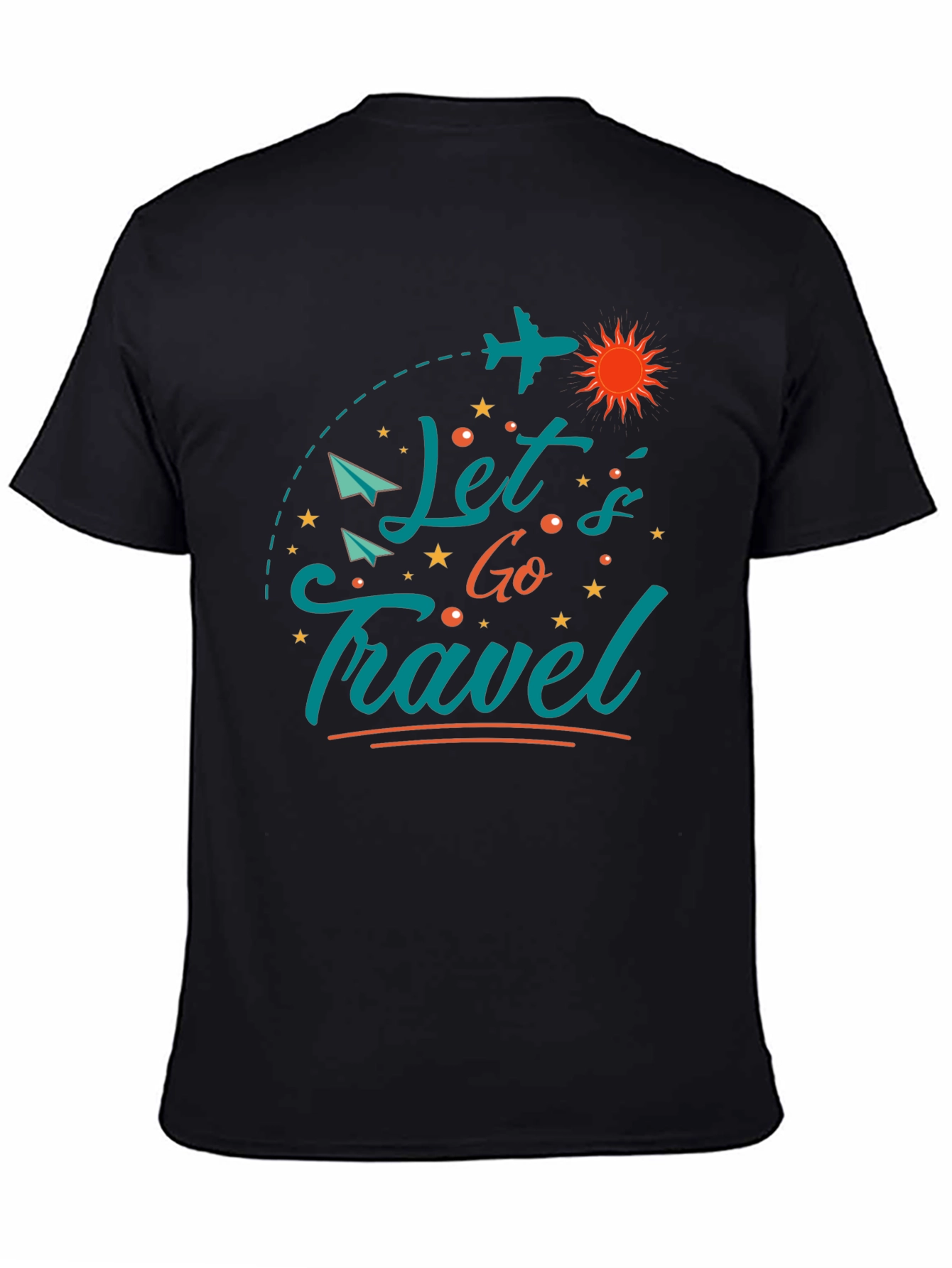 Lets Go Travel Graphic Tee