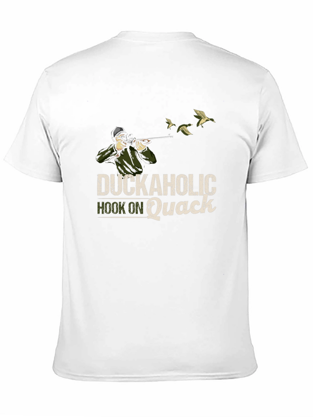 Duckaholic T-Shirt - Hook on Quack Hunting Tee