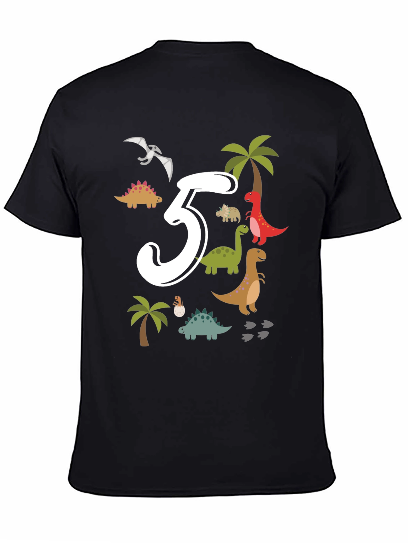 Dinosaur 5th Birthday T-Shirt