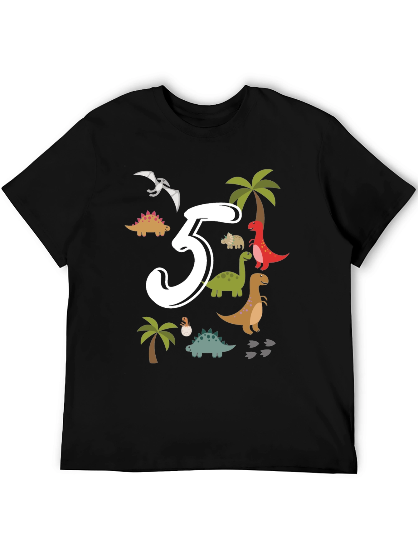 Dinosaur 5th Birthday T-Shirt