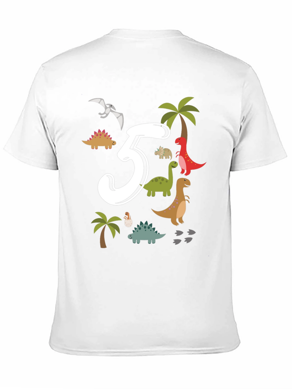 Dinosaur 5th Birthday T-Shirt