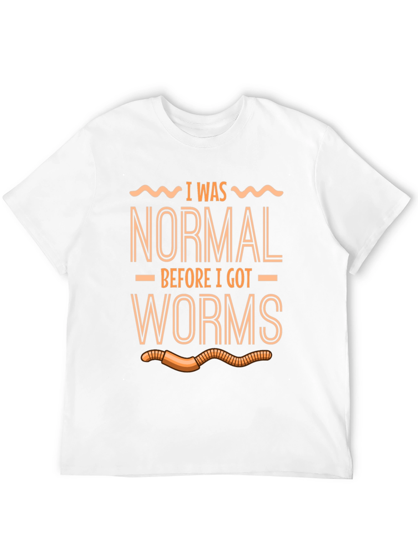I Was Normal Before Worms T-Shirt