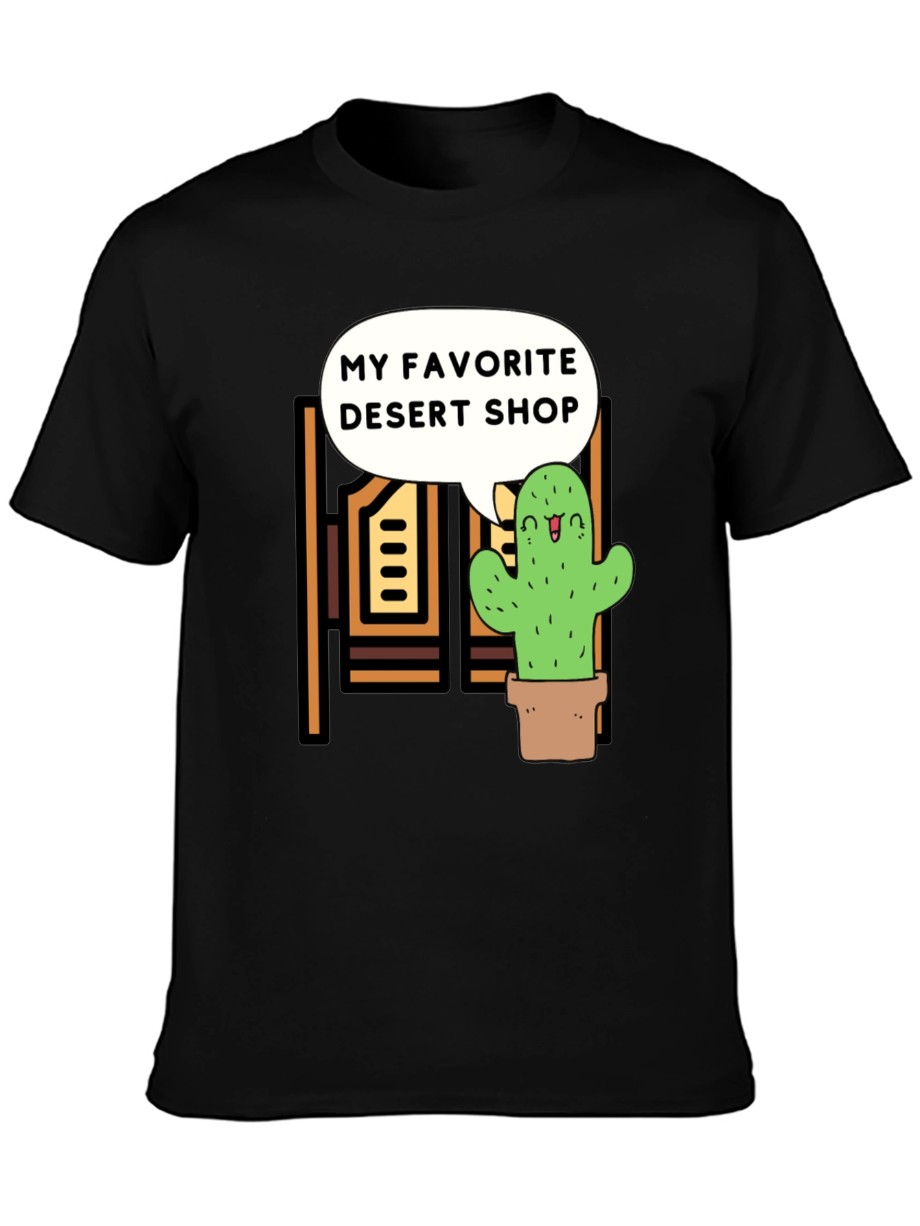 My Favorite Desert Shop T-Shirt Cactus Graphic Tee