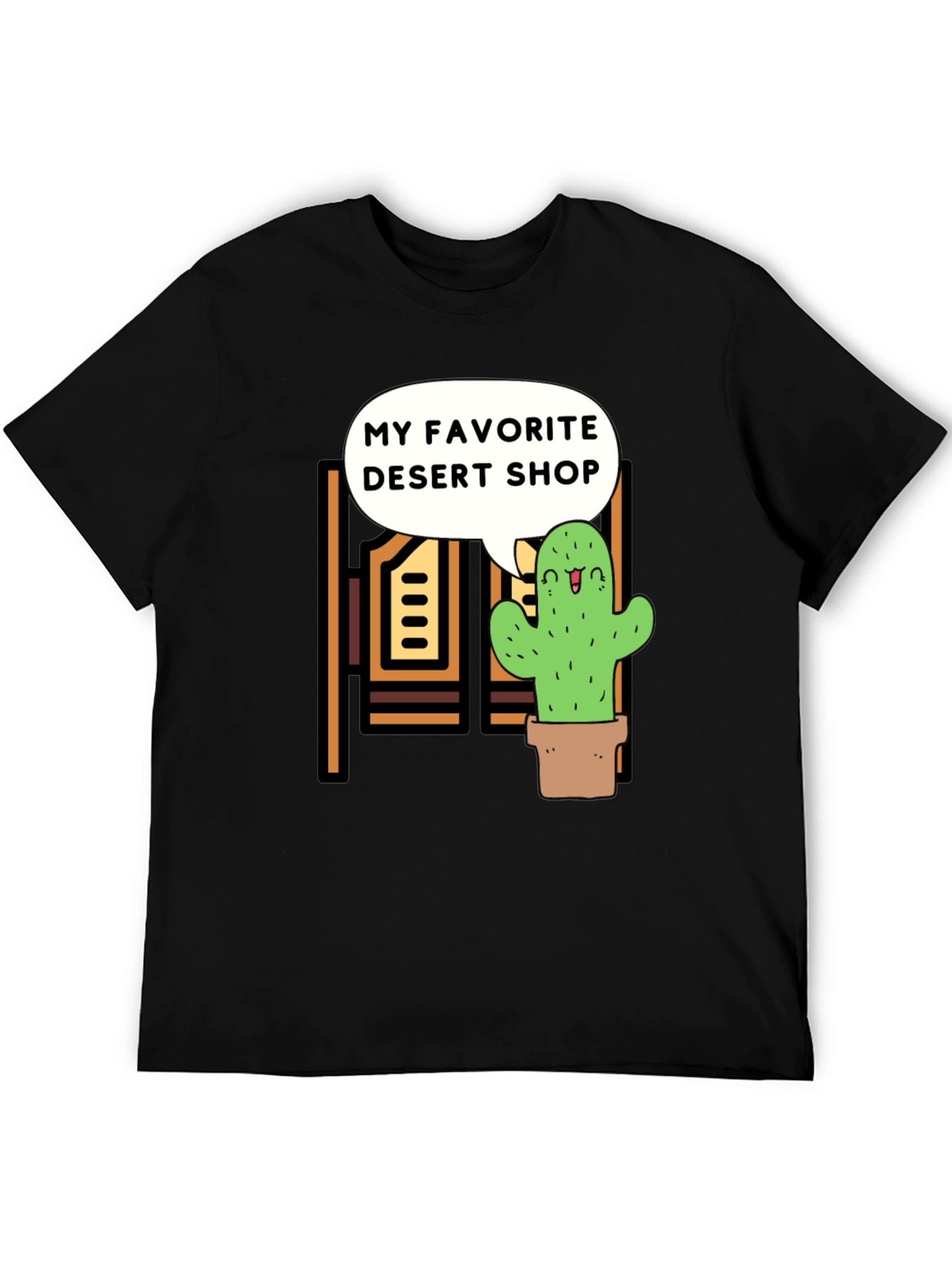 My Favorite Desert Shop T-Shirt Cactus Graphic Tee