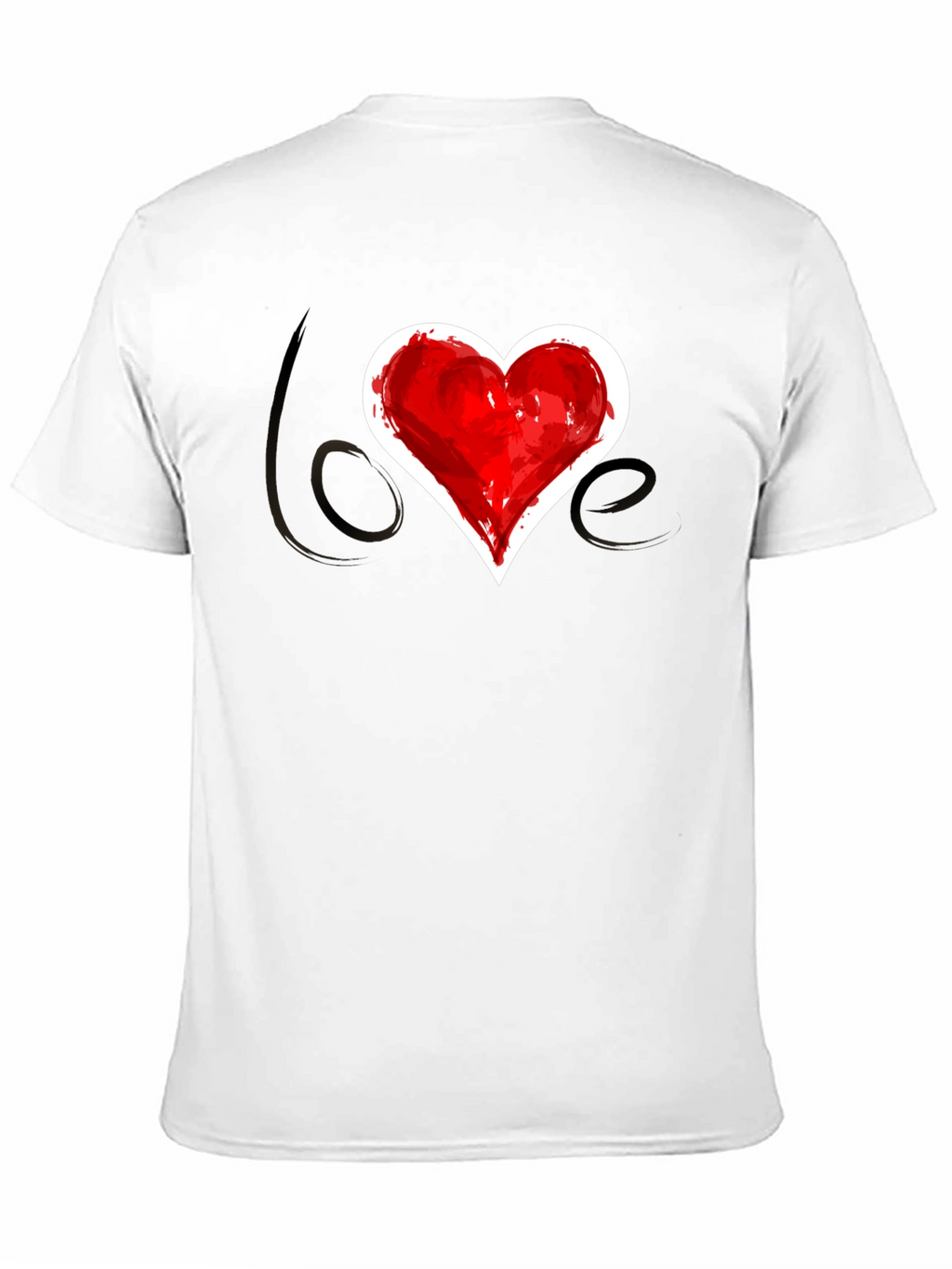 Love Heart T-Shirt - Stylish Graphic Tee
