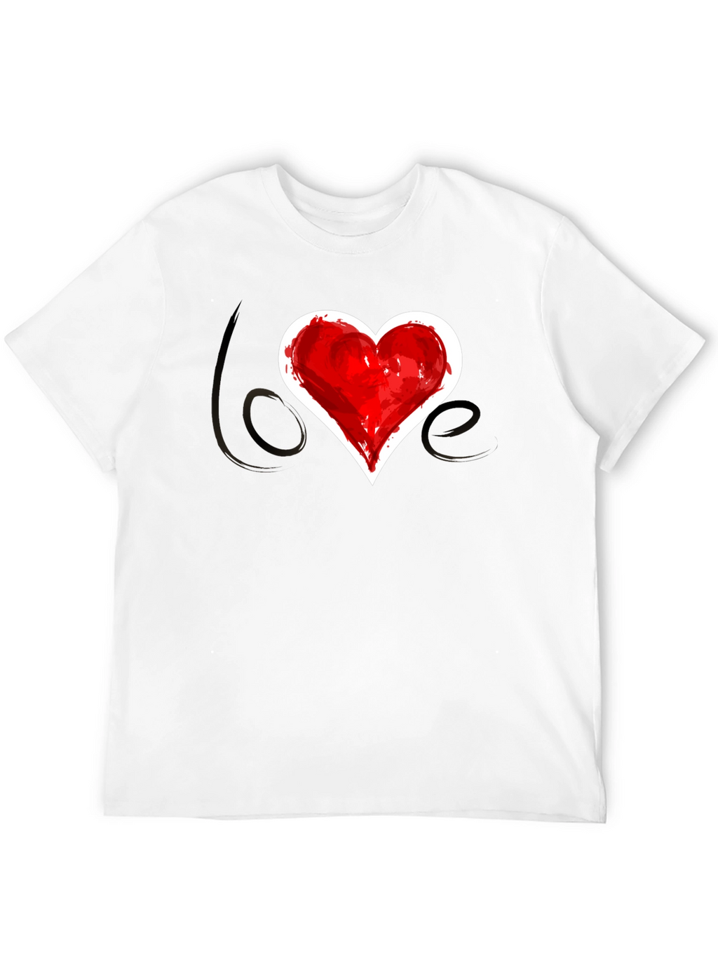 Love Heart T-Shirt - Stylish Graphic Tee