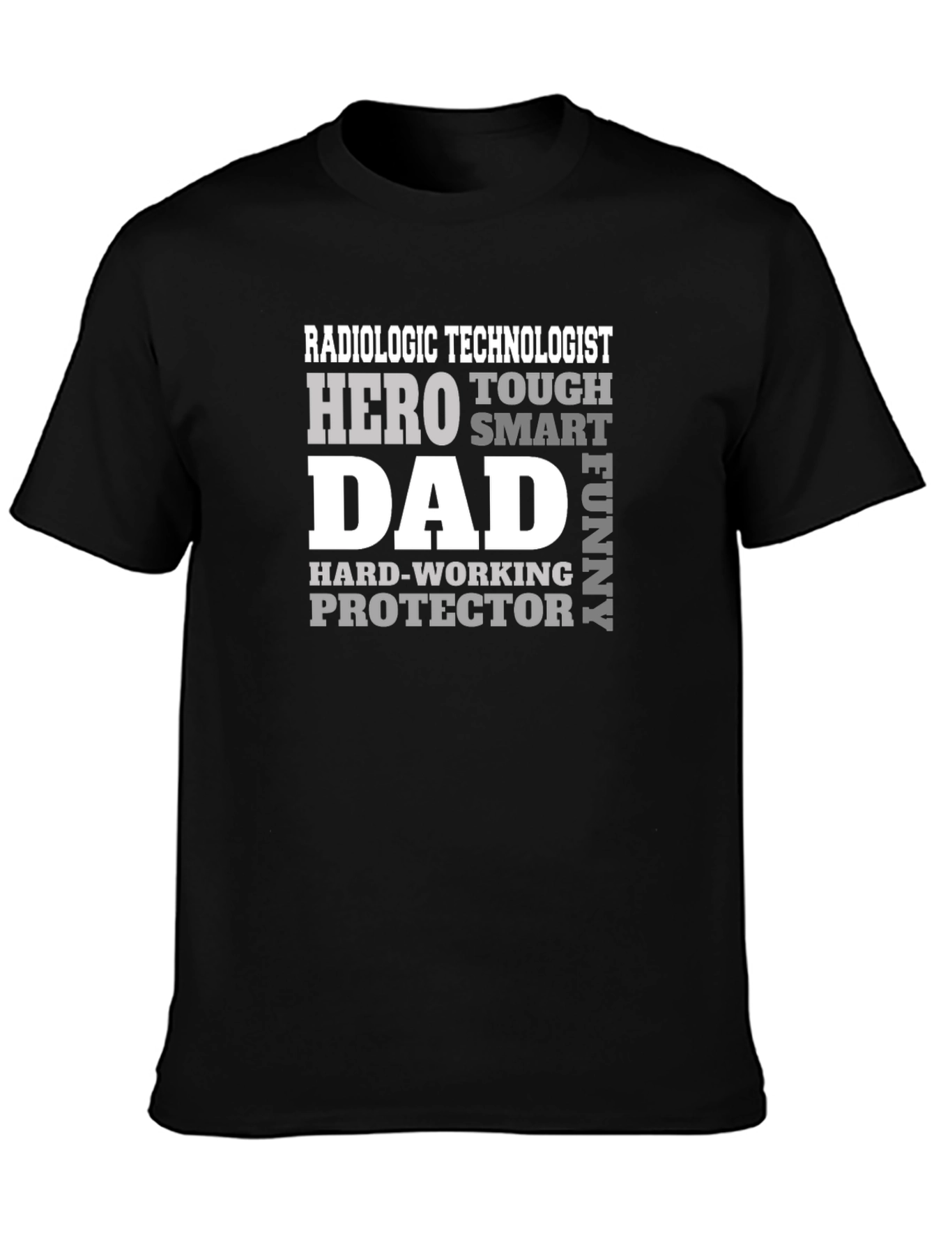 Radiologic Technologist Dad Hero Graphic Tee