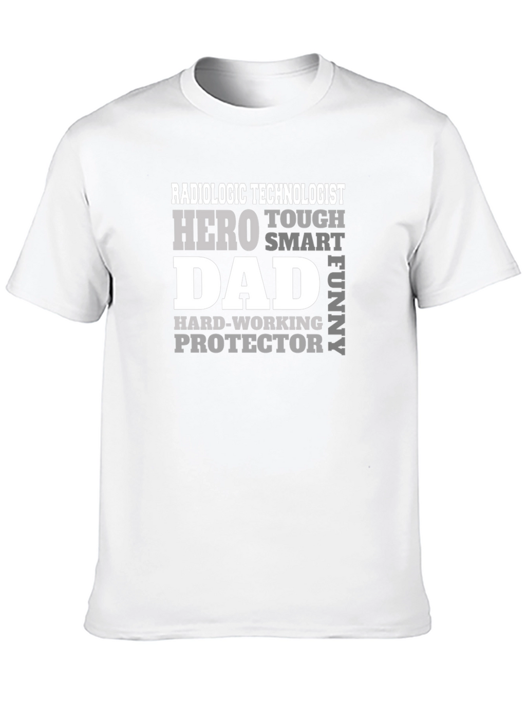Radiologic Technologist Dad Hero Graphic Tee