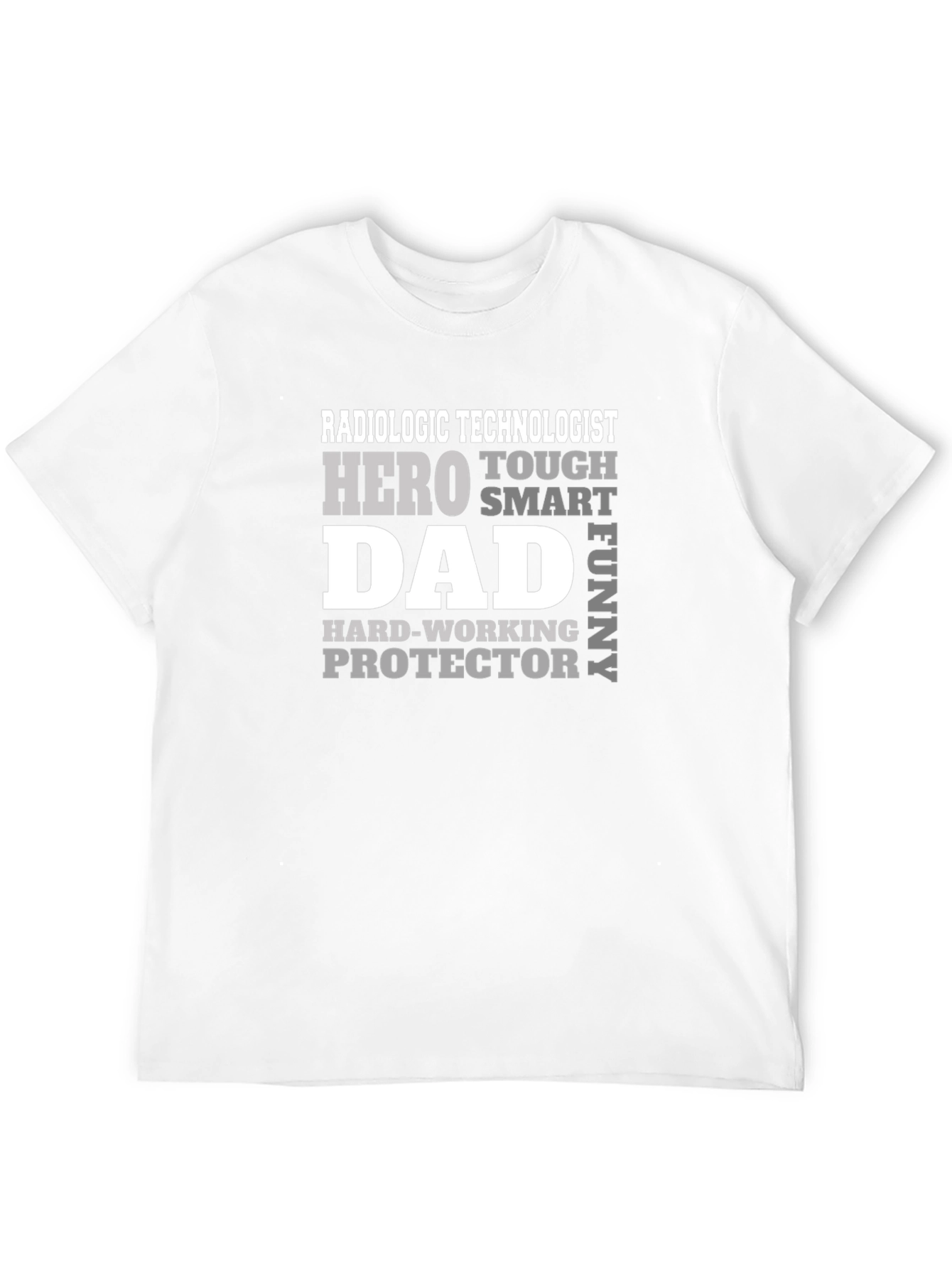 Radiologic Technologist Dad Hero Graphic Tee