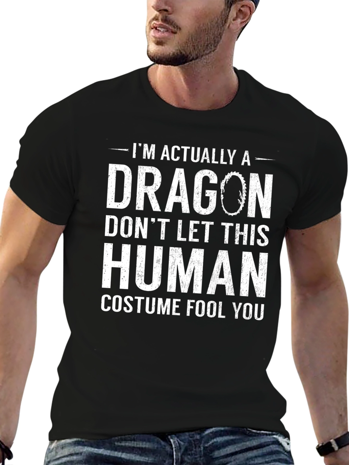 Im Actually a Dragon Mens T-Shirt