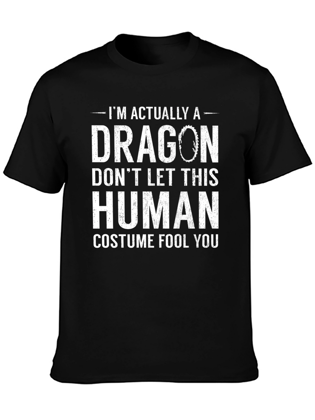 Im Actually a Dragon Mens T-Shirt