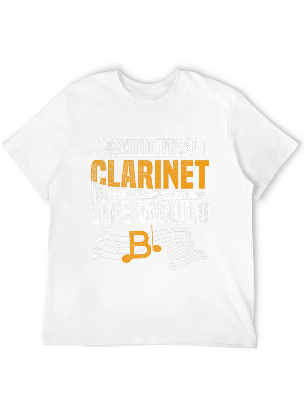 Clarinet Lover T-Shirt - Music Themed Graphic Tee