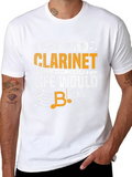 Clarinet Lover T-Shirt - Music Themed Graphic Tee