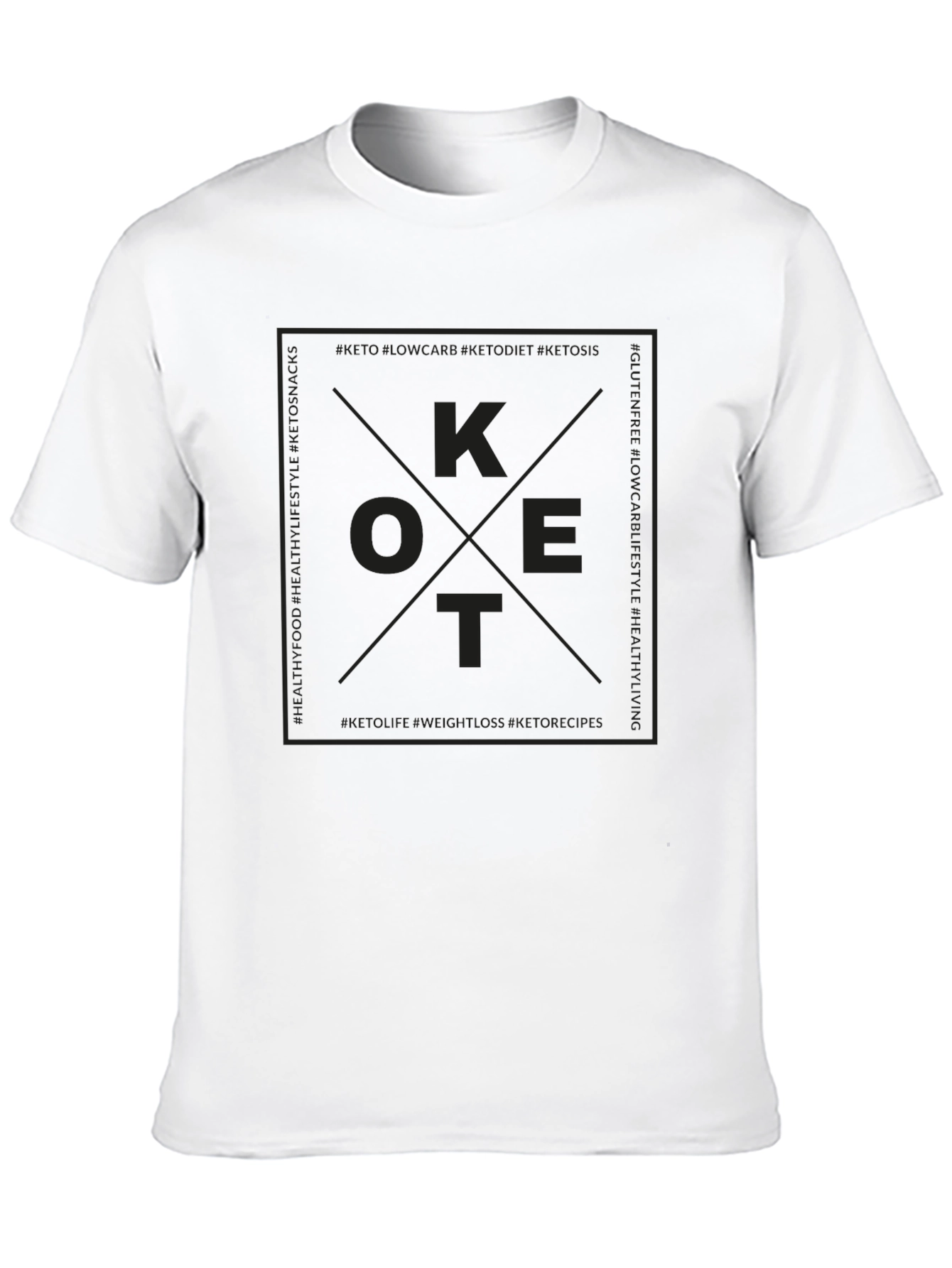 KOET Graphic Print Black T-Shirt