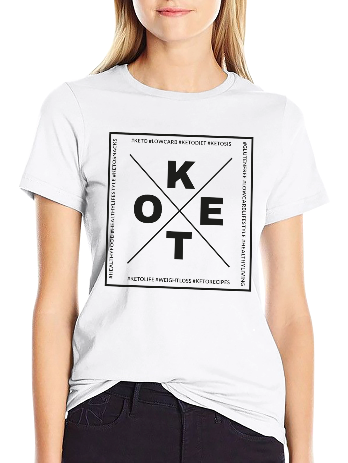 KOET Graphic Print Black T-Shirt