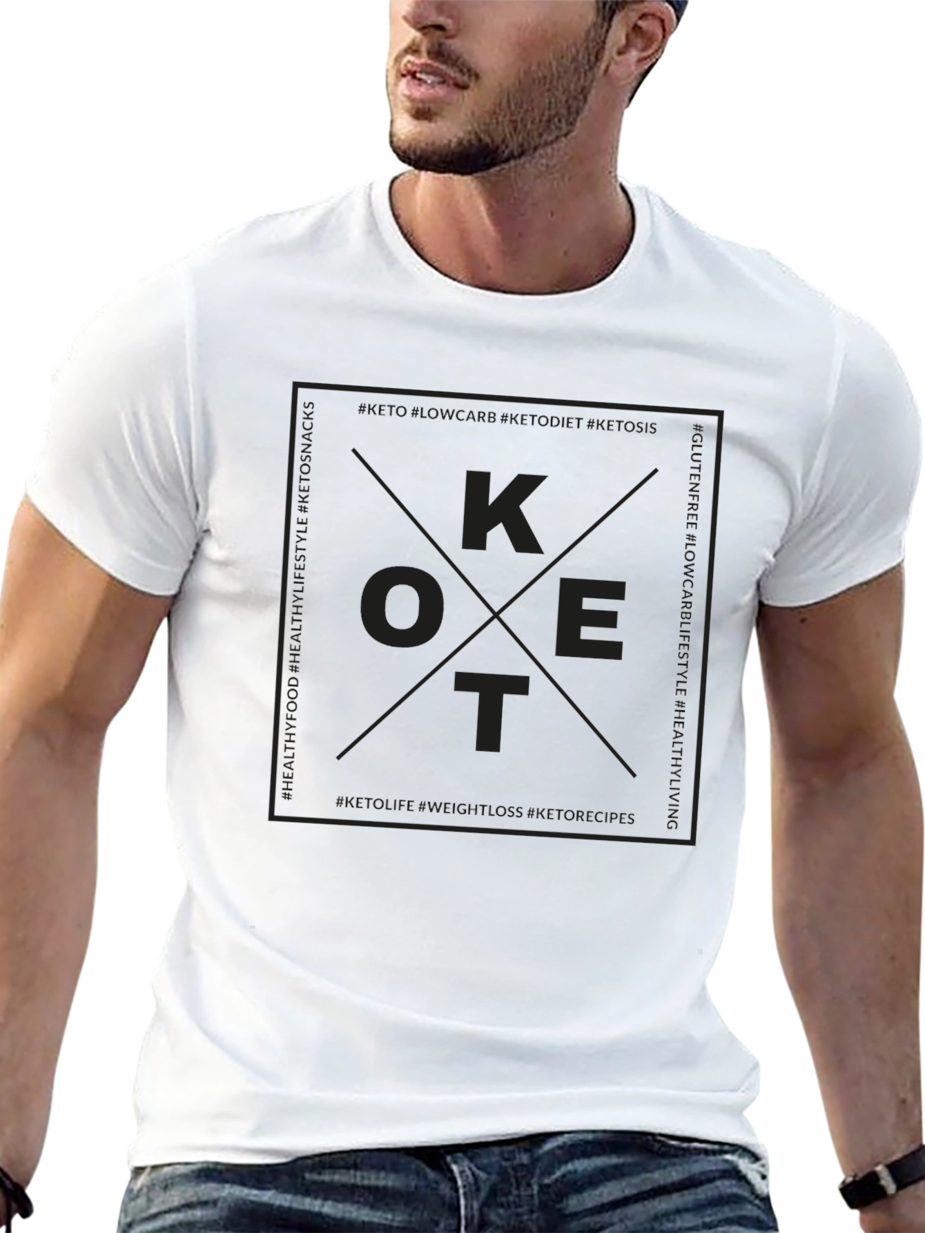 KOET Graphic Print Black T-Shirt