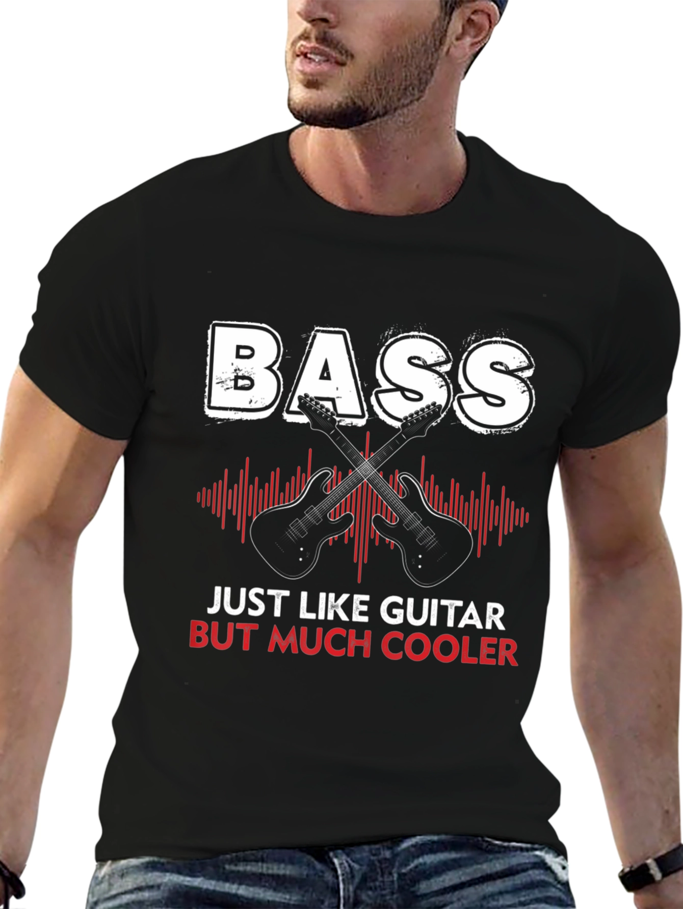 Bass Guitar T-Shirt - Musician Gift