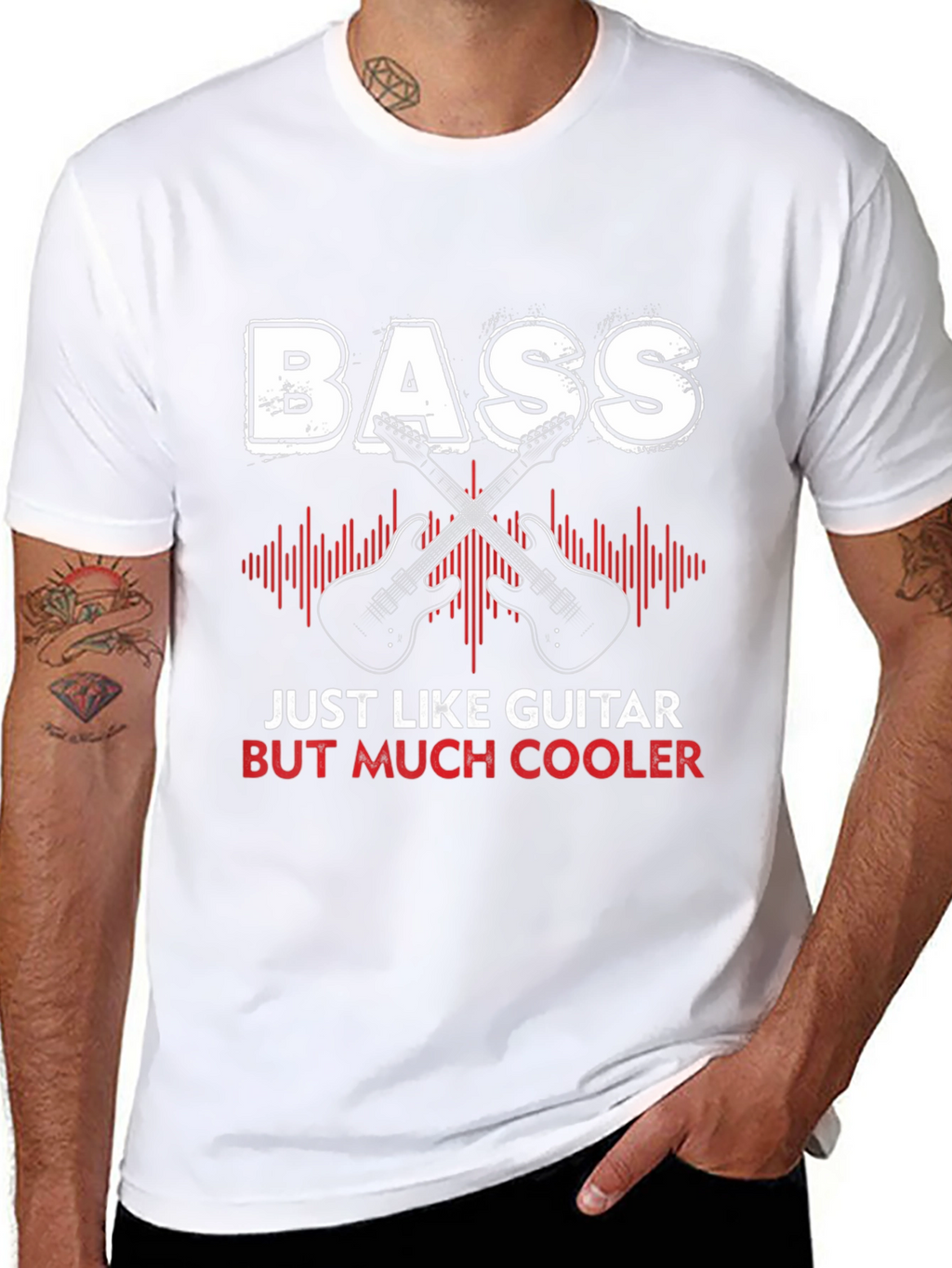Bass Guitar T-Shirt - Musician Gift