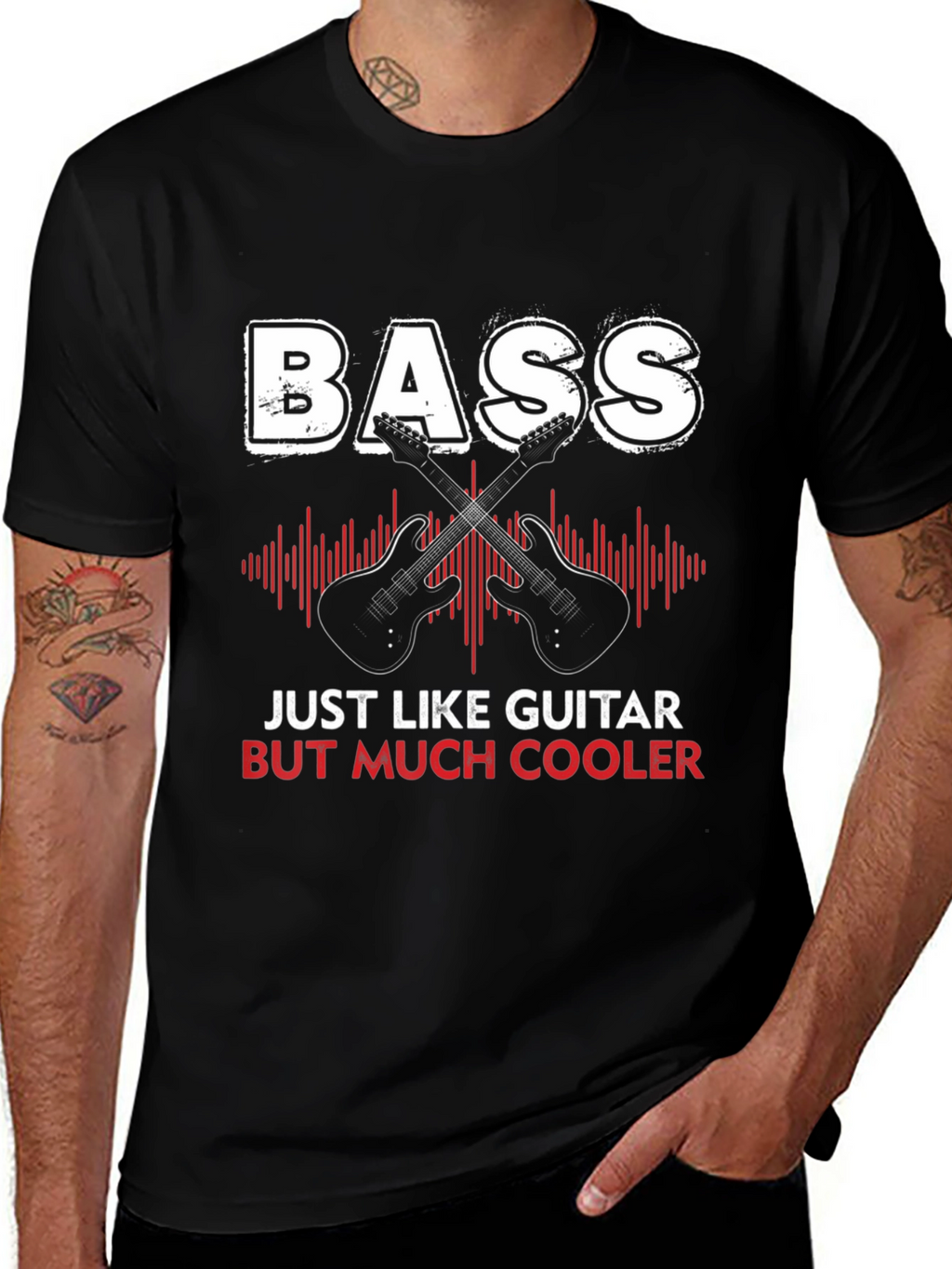 Bass Guitar T-Shirt - Musician Gift