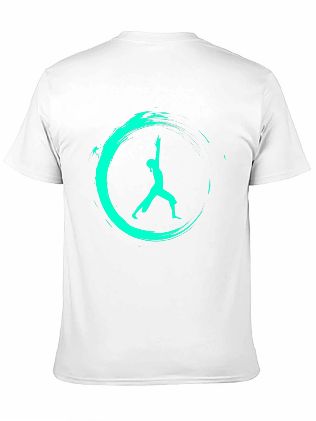 Zen Warrior T-Shirt - Black Yoga Pose Tee