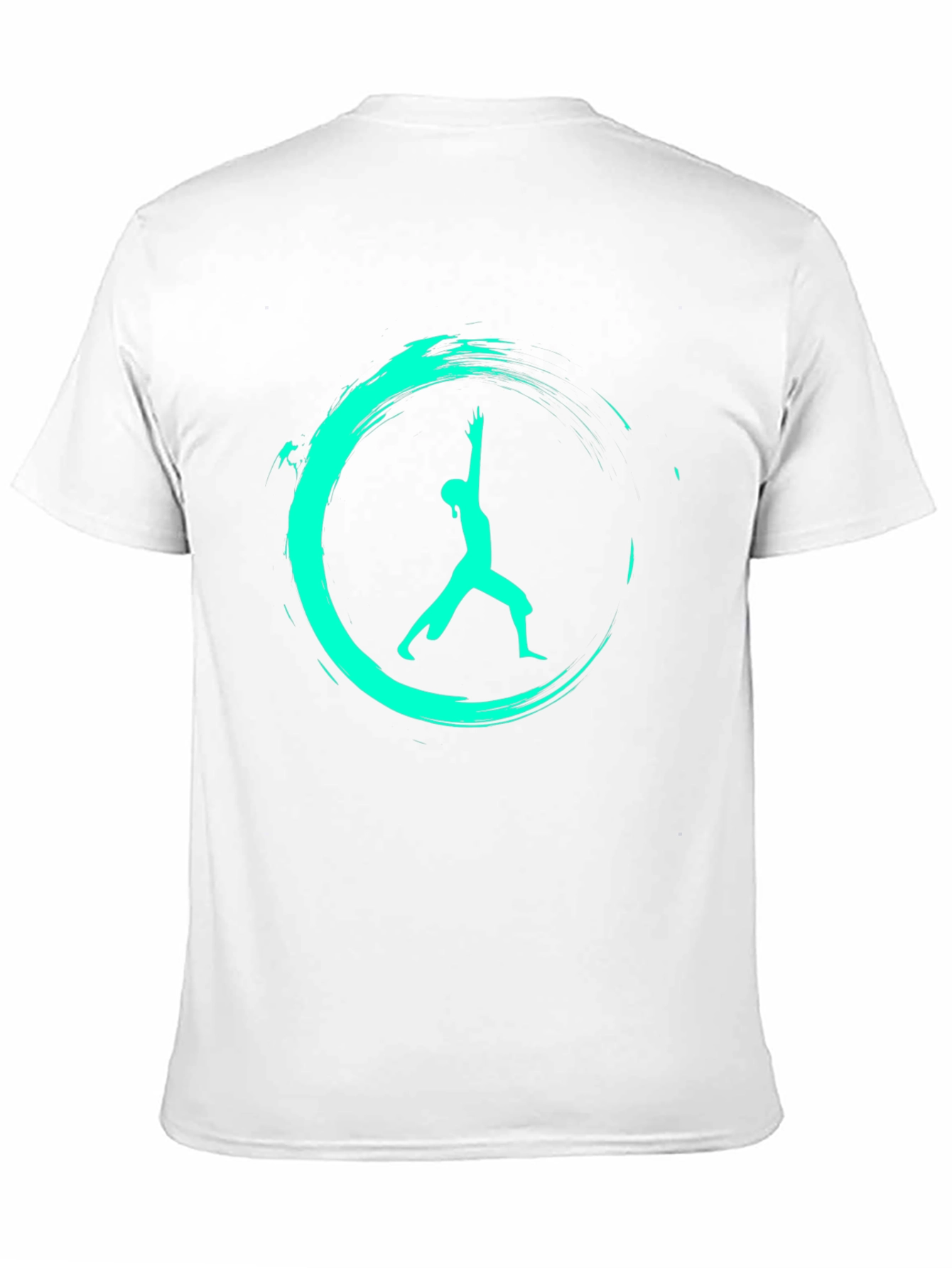 Zen Warrior T-Shirt - Black Yoga Pose Tee