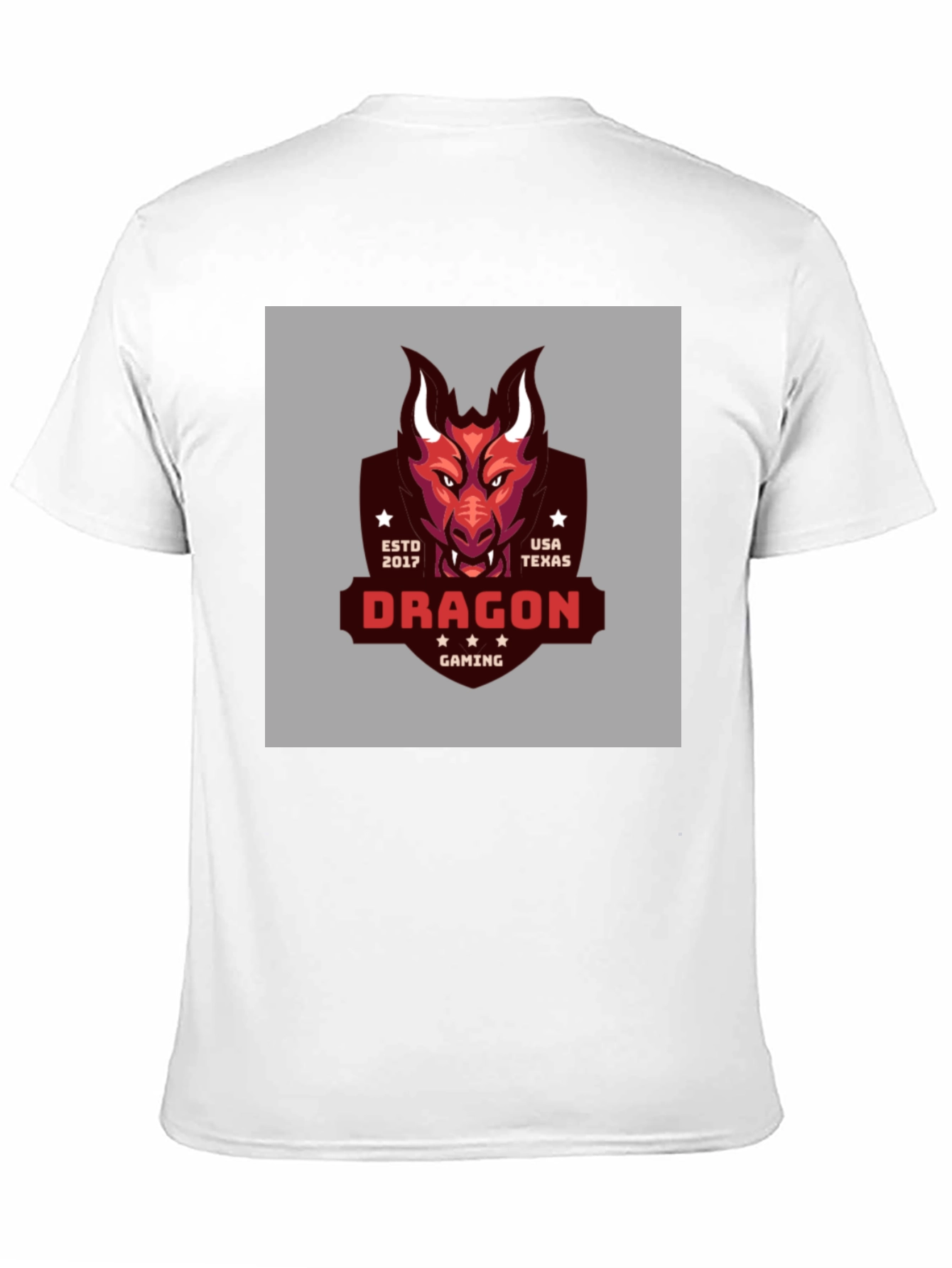 Dragon Gaming T-Shirt - Est 2017 USA Texas
