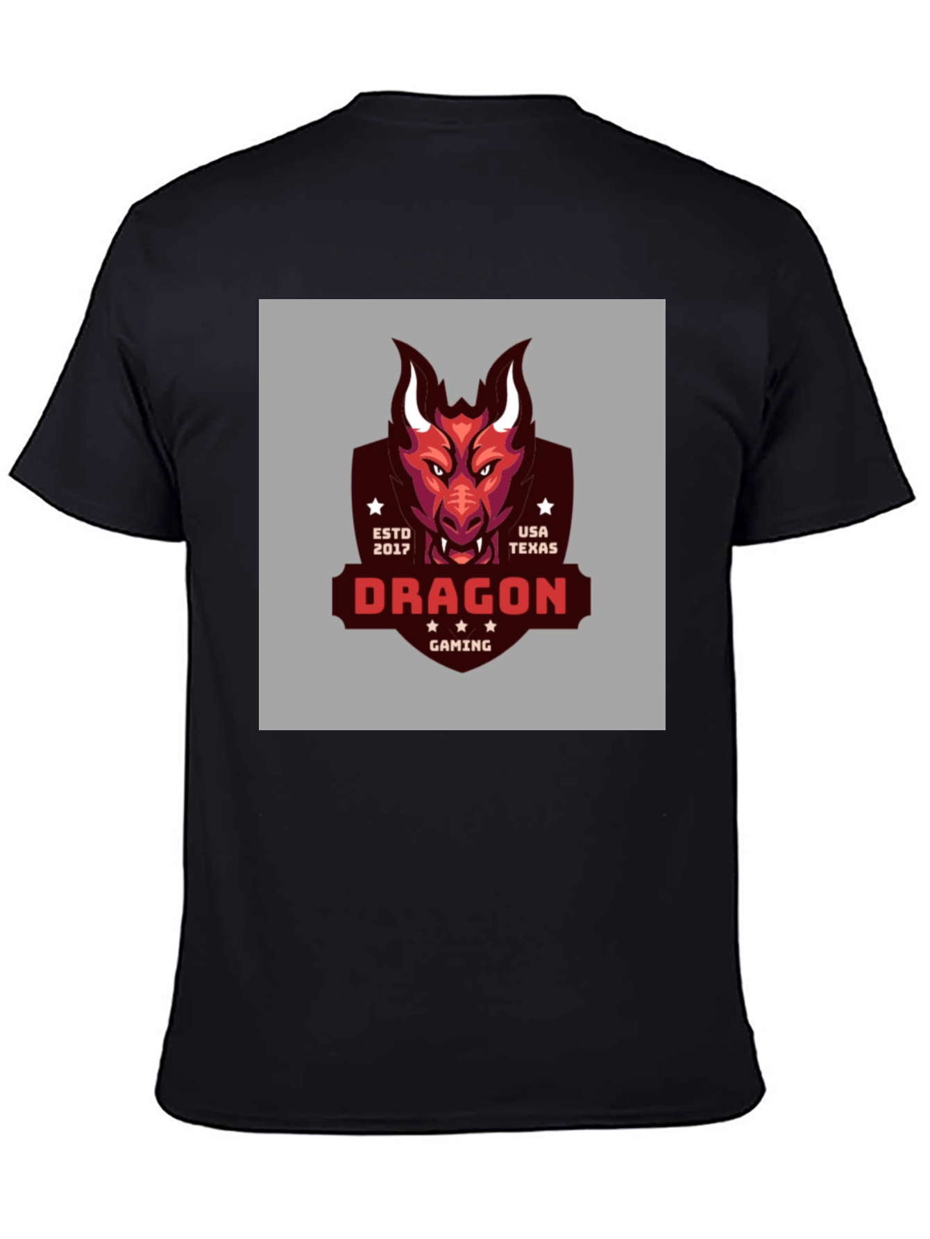 Dragon Gaming T-Shirt - Est 2017 USA Texas