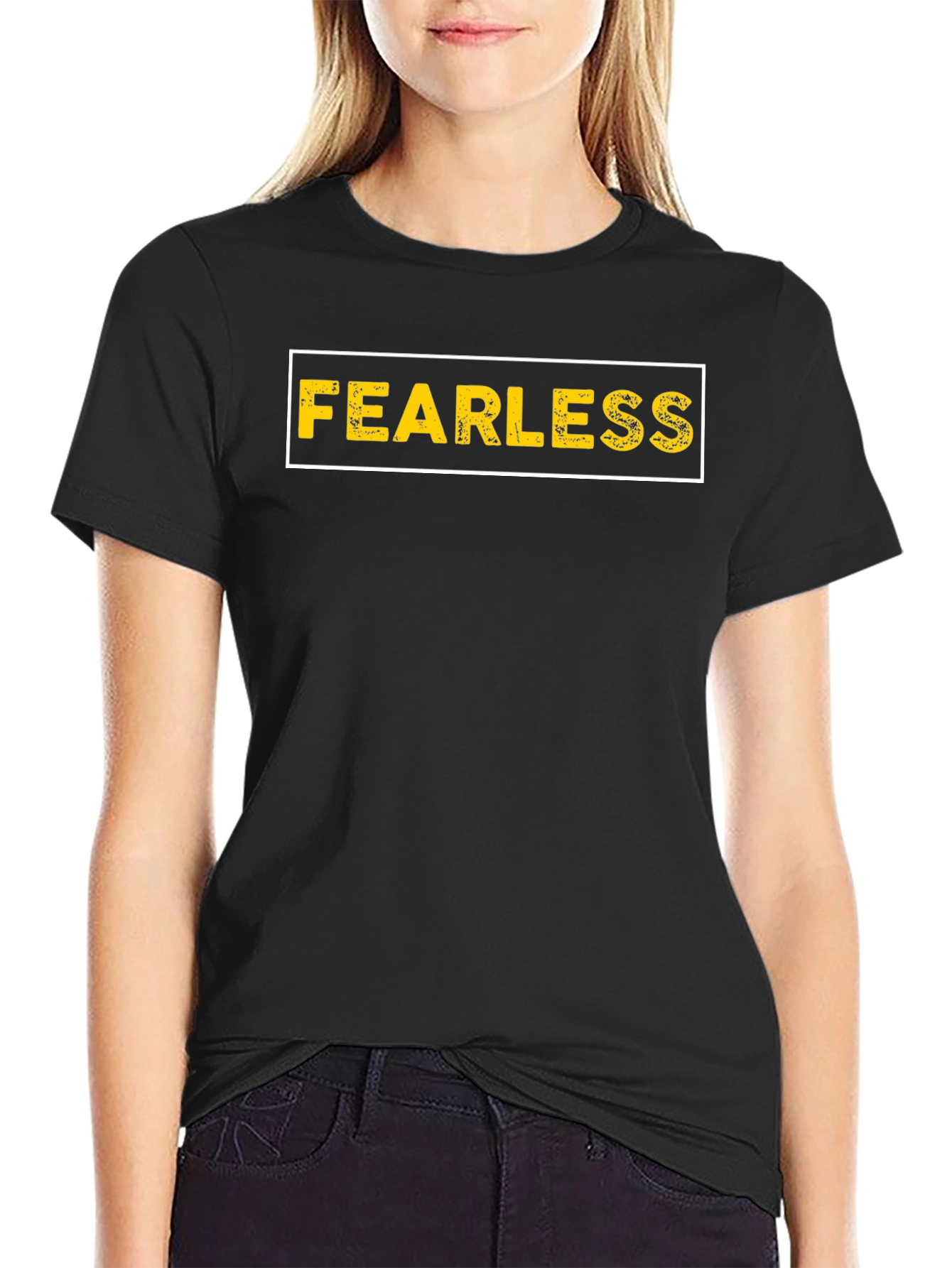 Fearless Graphic Tee - Mens Black T-Shirt