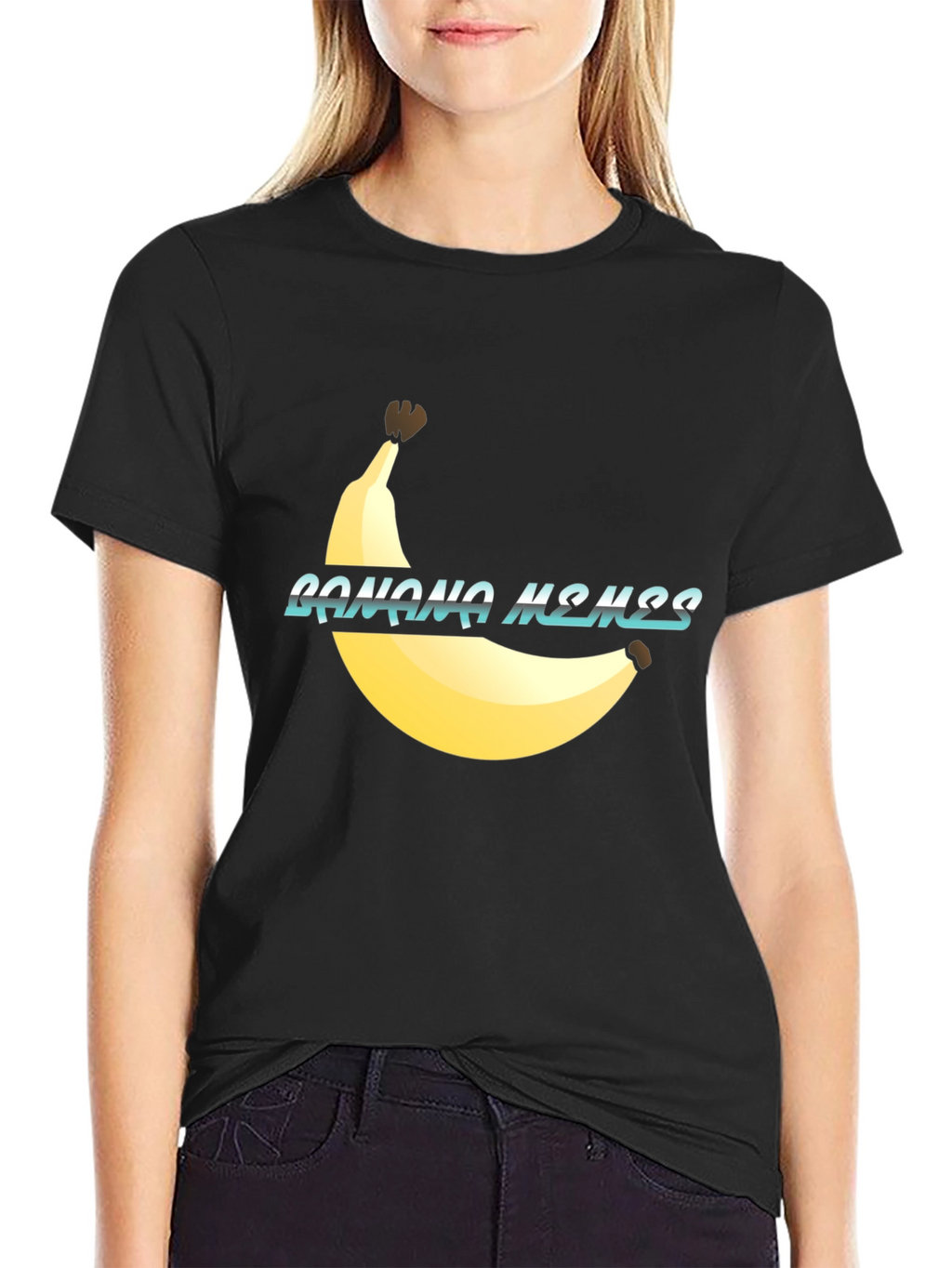 Banana Memes Graphic Tee - Funny Casual Wear