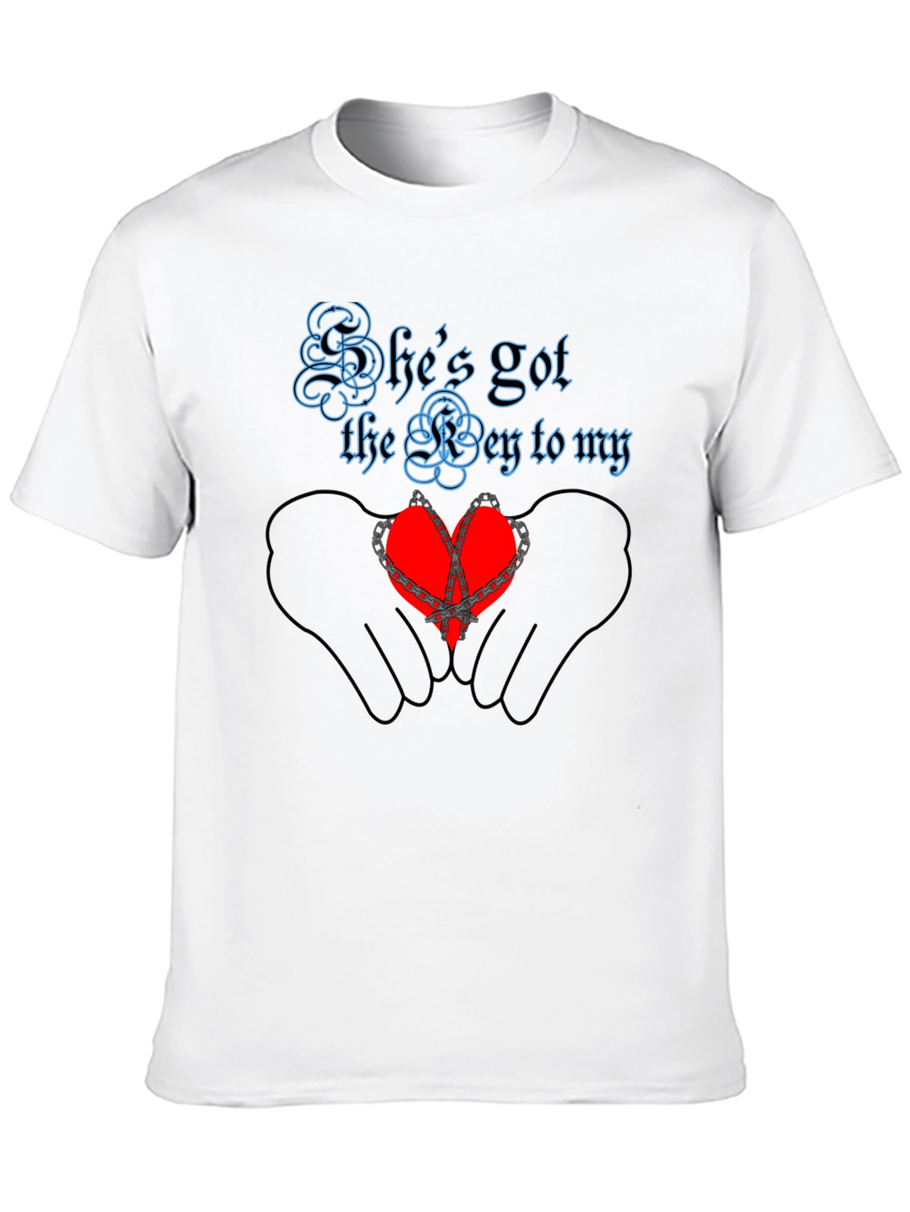 Shes Got the Key to My Heart Graphic T-Shirt