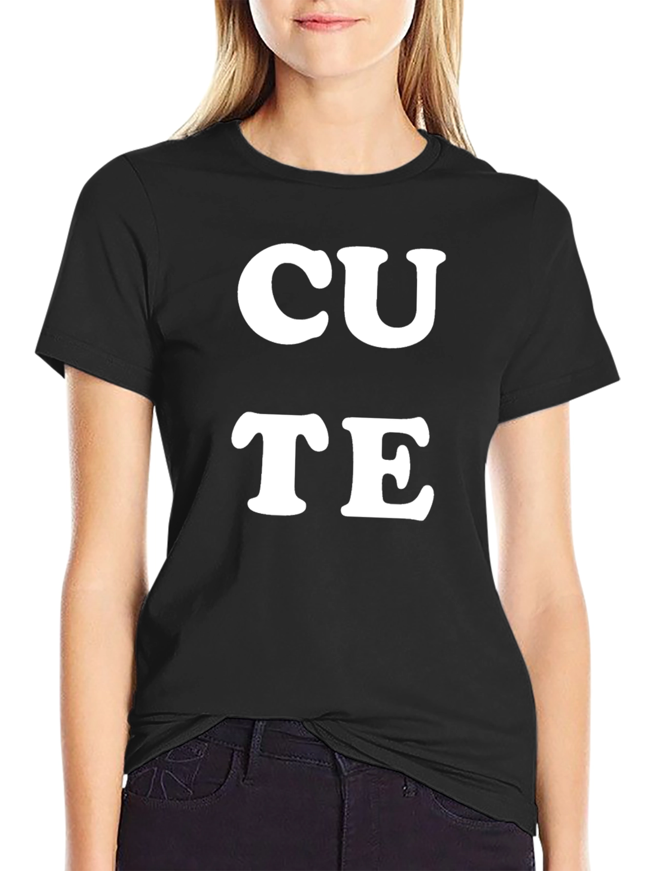 Cute Slogan Graphic T-Shirt - Stylish Casual Wear