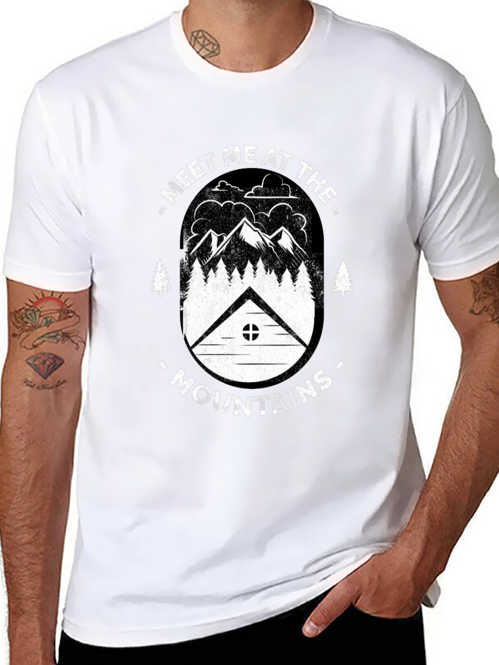 Meet Me at the Mountains Graphic Tee